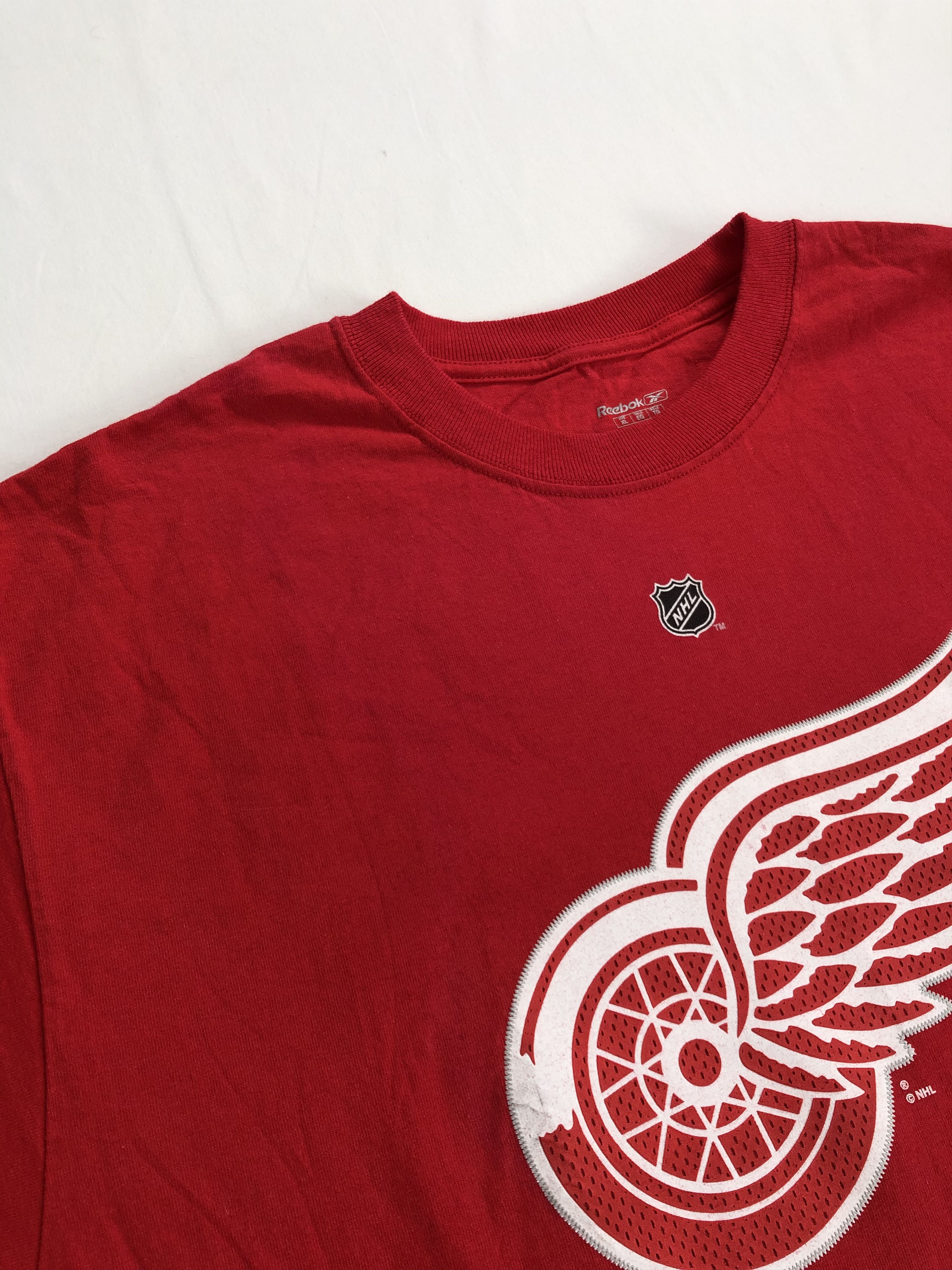 NHL Reebok Detroit Red Wings NHL Henrik Zetterberg #40 Tee Size US XL / EU 56 / 4 - 6 Thumbnail