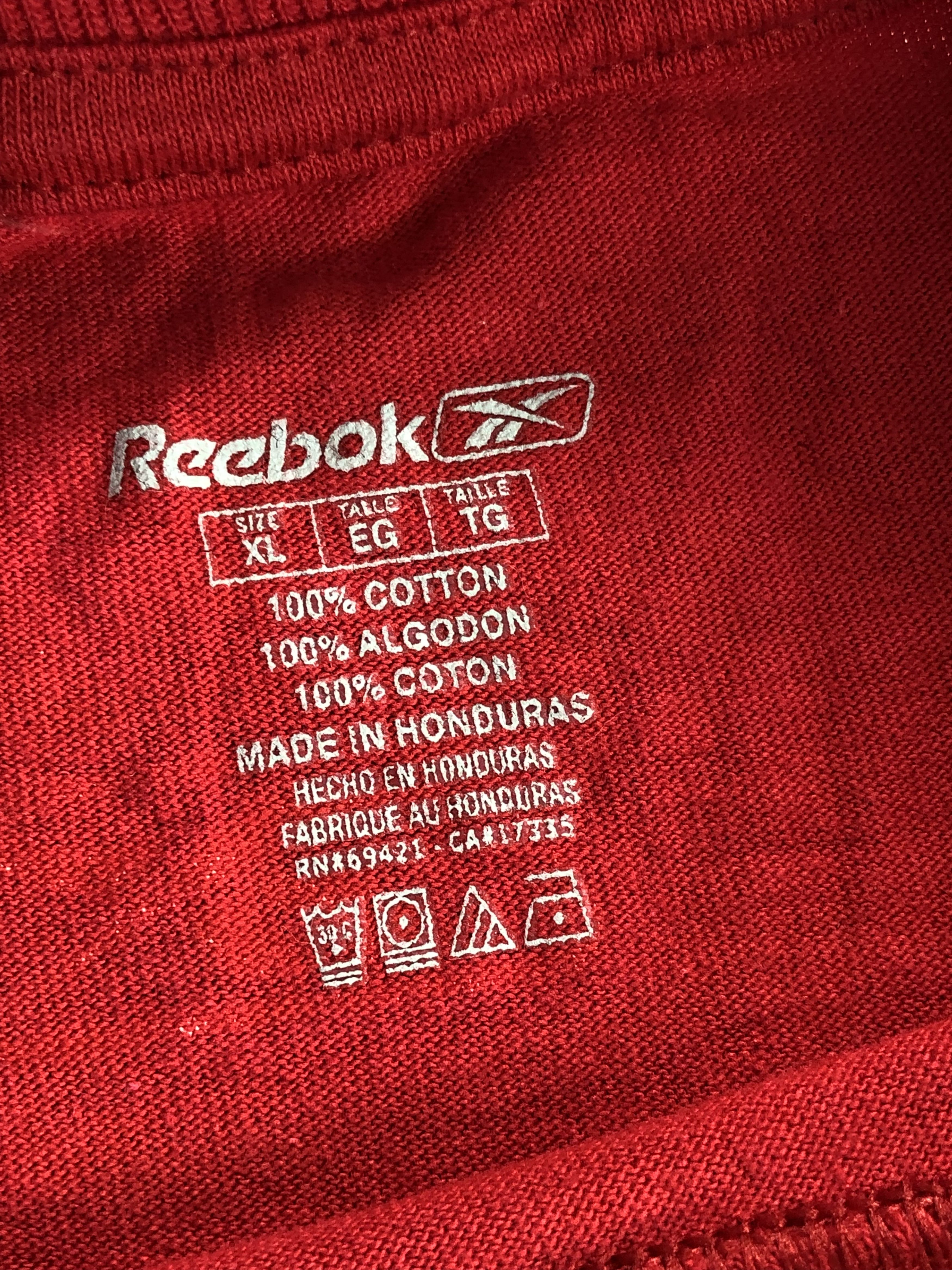 NHL Reebok Detroit Red Wings NHL Henrik Zetterberg #40 Tee Size US XL / EU 56 / 4 - 12 Thumbnail