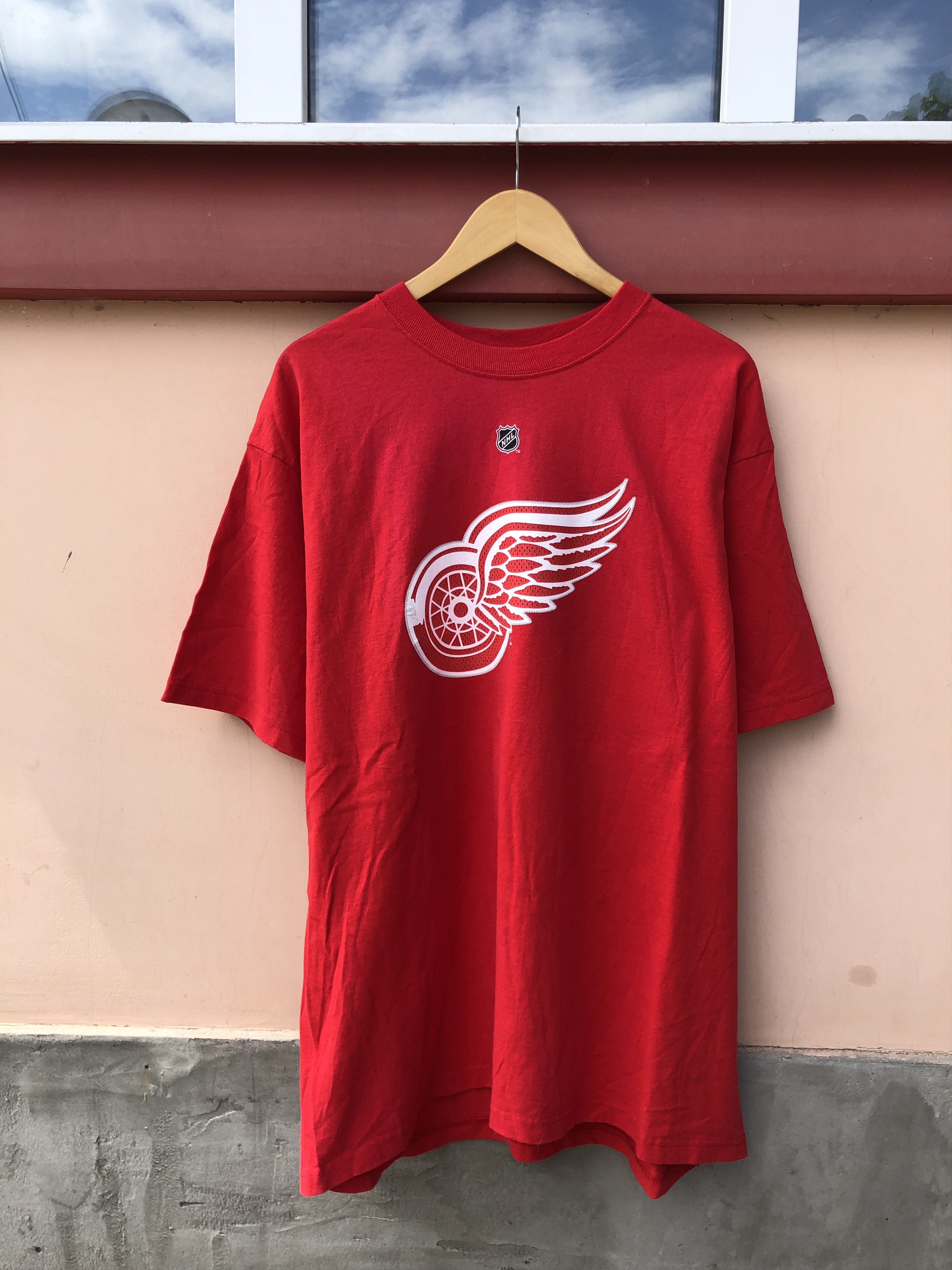 NHL Reebok Detroit Red Wings NHL Henrik Zetterberg #40 Tee Size US XL / EU 56 / 4 - 3 Thumbnail