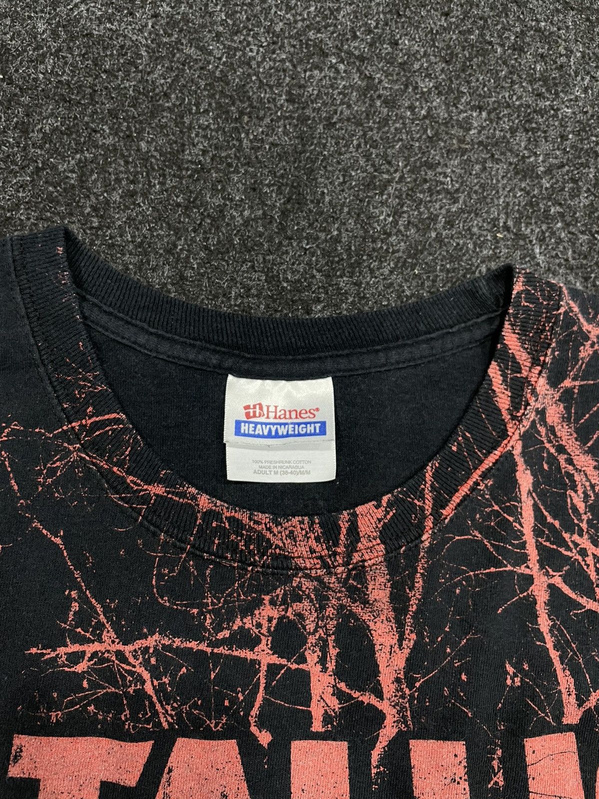 Band Tees × Hanes × Vintage Vintage y2k Rare Design Band Metallica FULLPRINT AOP Tee Size US M / EU 48-50 / 2 - 4 Thumbnail
