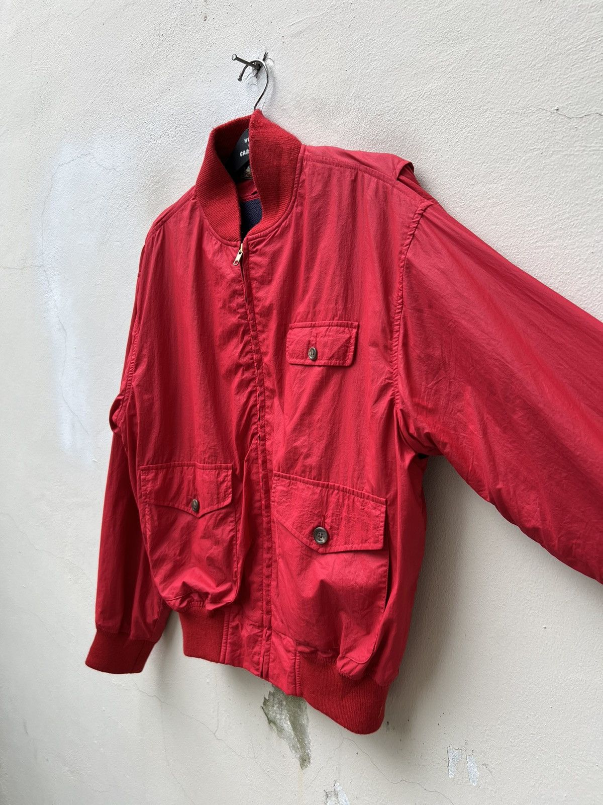 Polo Ralph Lauren Vintage 90s Polo Ralph Lauren Red Bomber Jacket Size US M / EU 48-50 / 2 - 9 Thumbnail