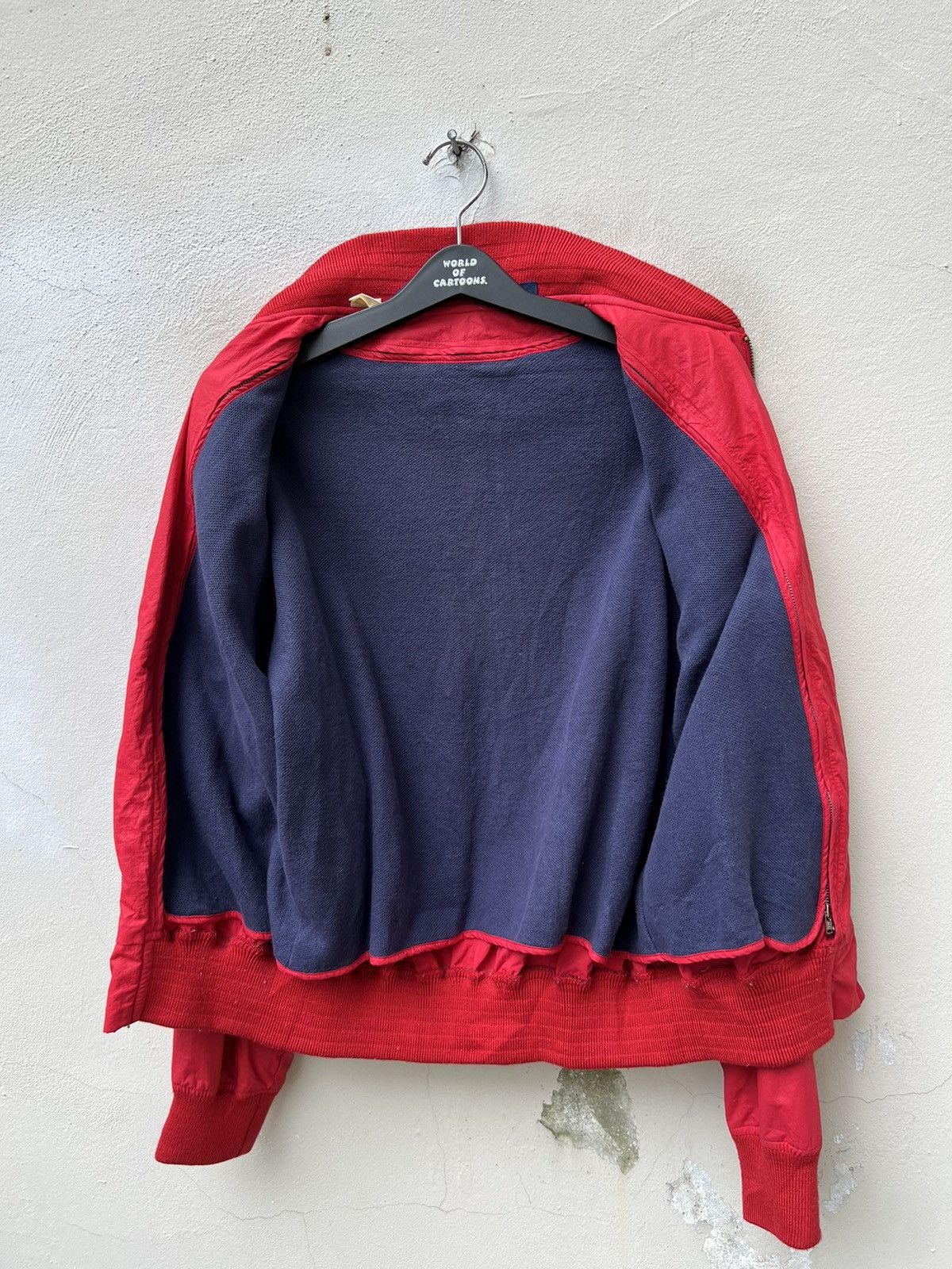 Polo Ralph Lauren Vintage 90s Polo Ralph Lauren Red Bomber Jacket Size US M / EU 48-50 / 2 - 14 Thumbnail