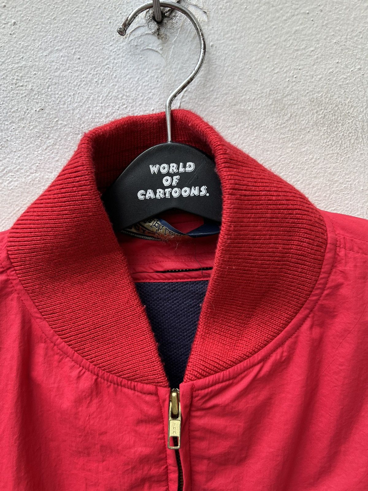 Polo Ralph Lauren Vintage 90s Polo Ralph Lauren Red Bomber Jacket Size US M / EU 48-50 / 2 - 8 Thumbnail