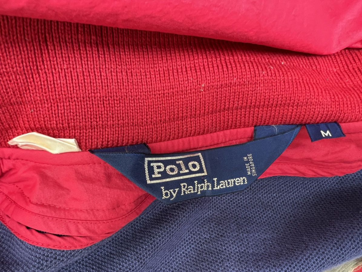 Polo Ralph Lauren Vintage 90s Polo Ralph Lauren Red Bomber Jacket Size US M / EU 48-50 / 2 - 16 Thumbnail