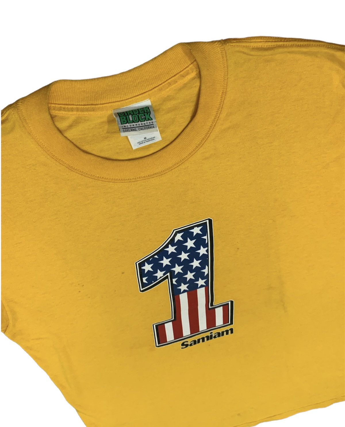 Band Tees Vintage Y2K Samiam American Flag Punk Rock Hardcore T Shirt Size US M / EU 48-50 / 2 - 3 Thumbnail