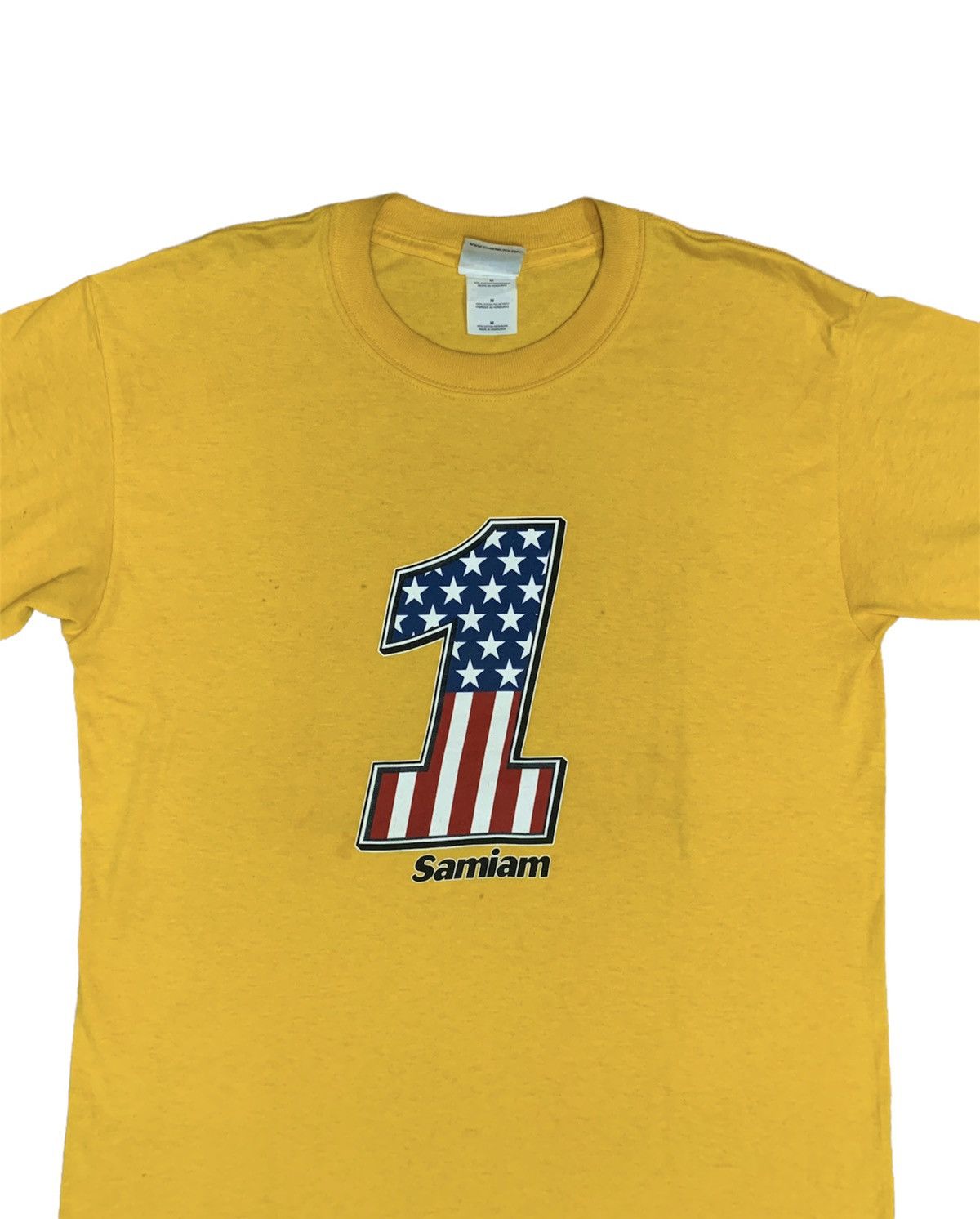 Band Tees Vintage Y2K Samiam American Flag Punk Rock Hardcore T Shirt Size US M / EU 48-50 / 2 - 2 Thumbnail