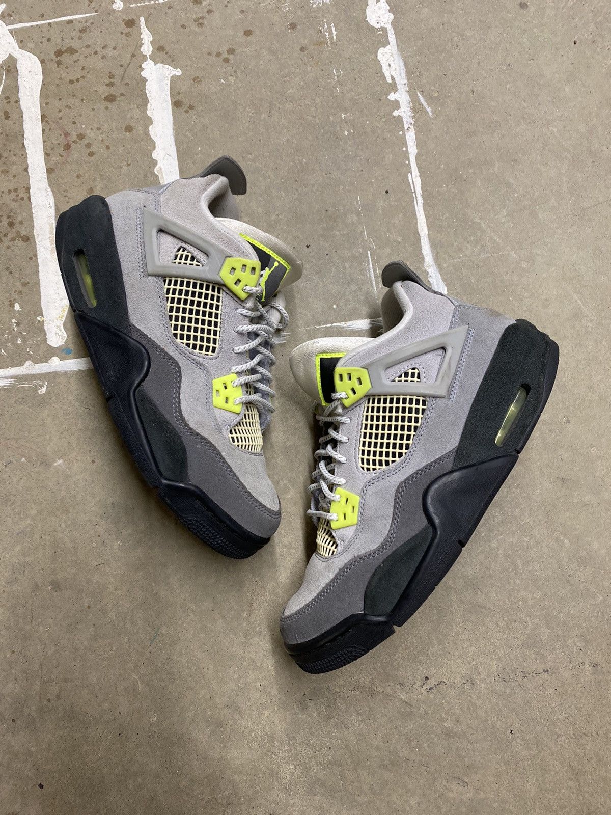 jordan 4 neon size 8