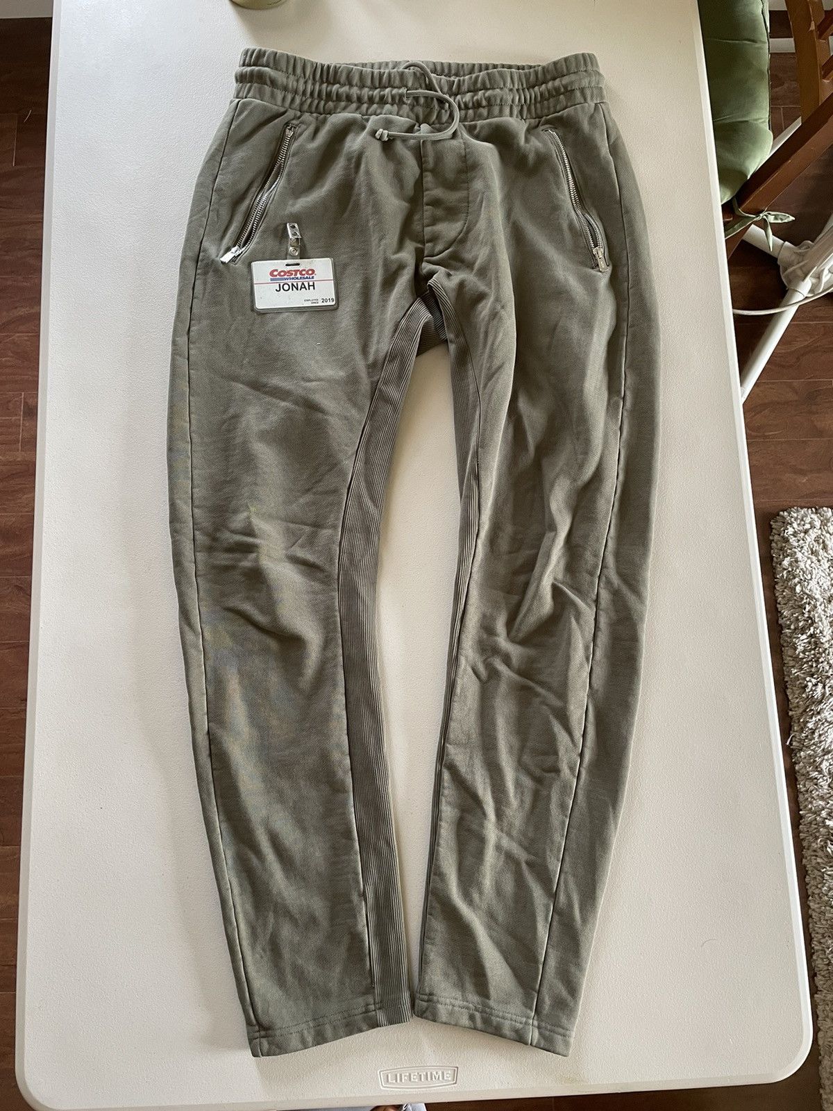 Kith Kith 101 French Terry Olive Joggers Size US 32 / EU 48 - 1 Thumbnail