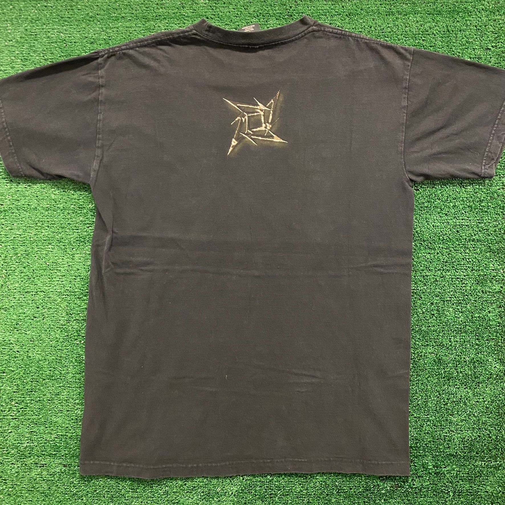 Giant Metallica 1996 Vintage 90s Metal Band T-Shirt Size US L / EU 52-54 / 3 - 4 Thumbnail