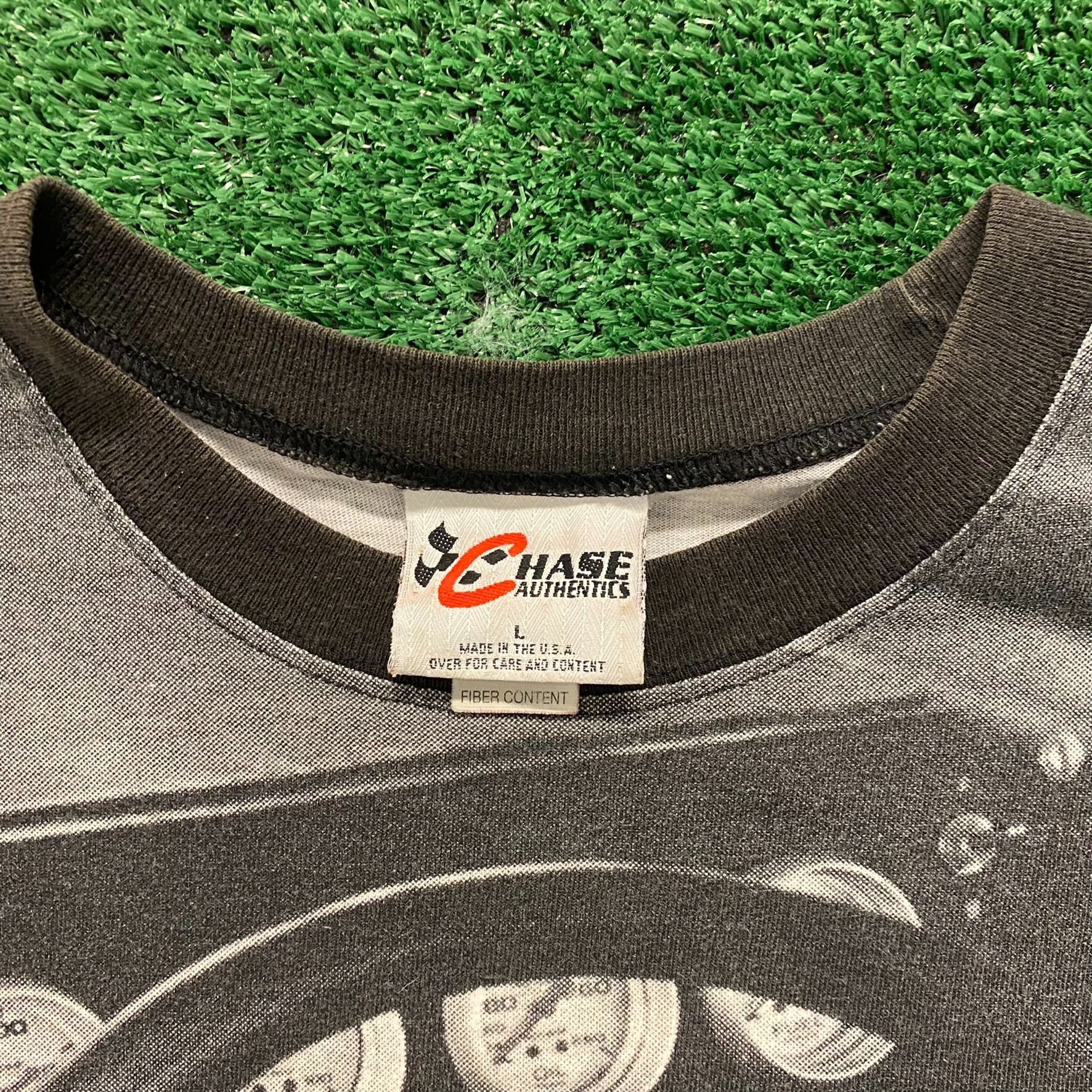 NASCAR Dale Earnhardt Vintage 90s NASCAR AOP T-Shirt Size US L / EU 52-54 / 3 - 3 Thumbnail