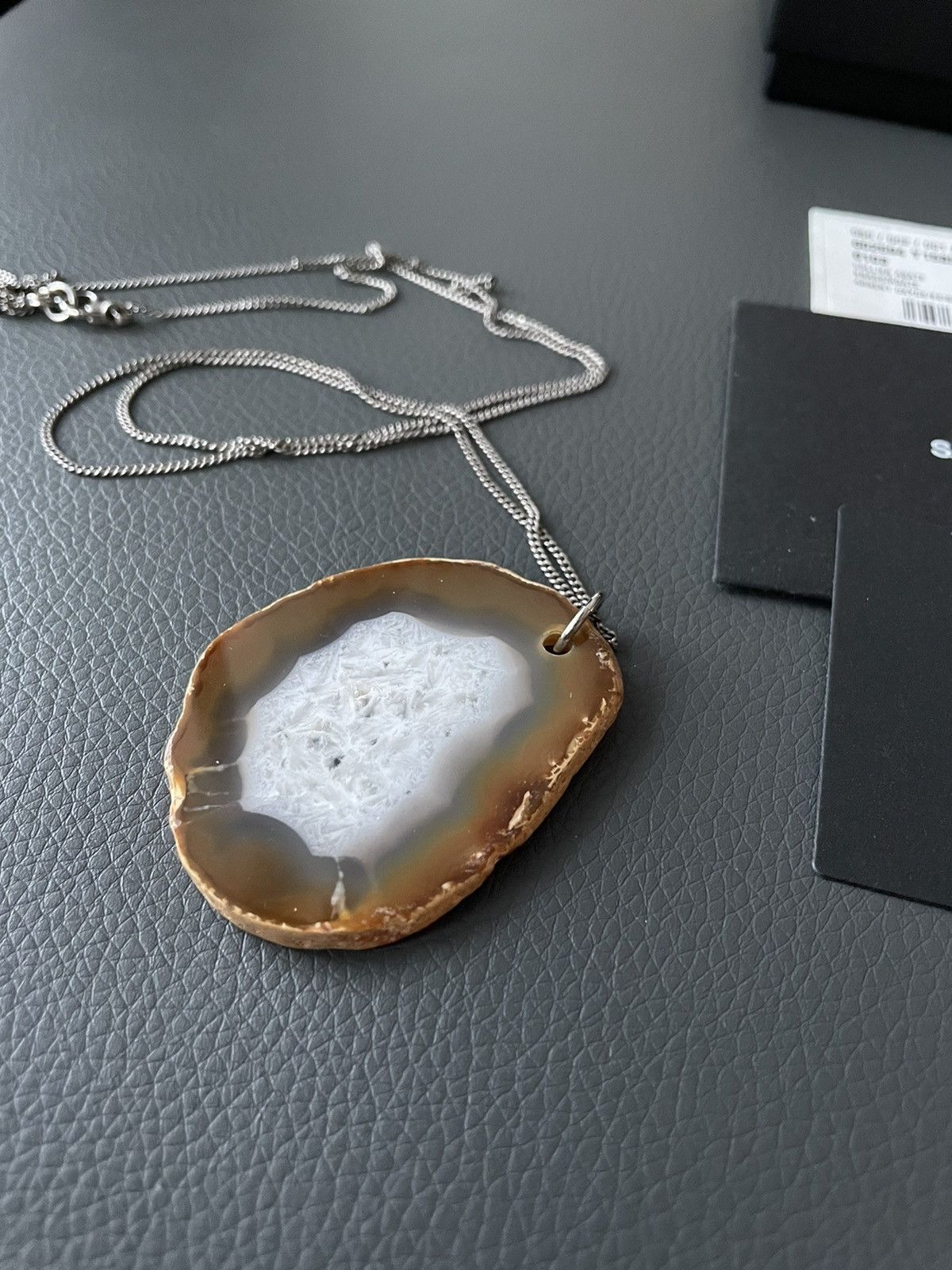 Saint Laurent Paris × Yves Saint Laurent Limited Edition Brand New Runway Precious Stone Necklace Size ONE SIZE - 8 Thumbnail