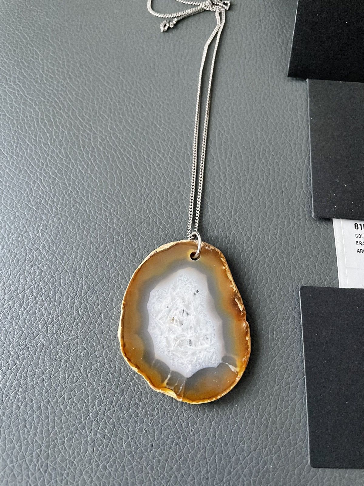 Saint Laurent Paris × Yves Saint Laurent Limited Edition Brand New Runway Precious Stone Necklace Size ONE SIZE - 4 Thumbnail