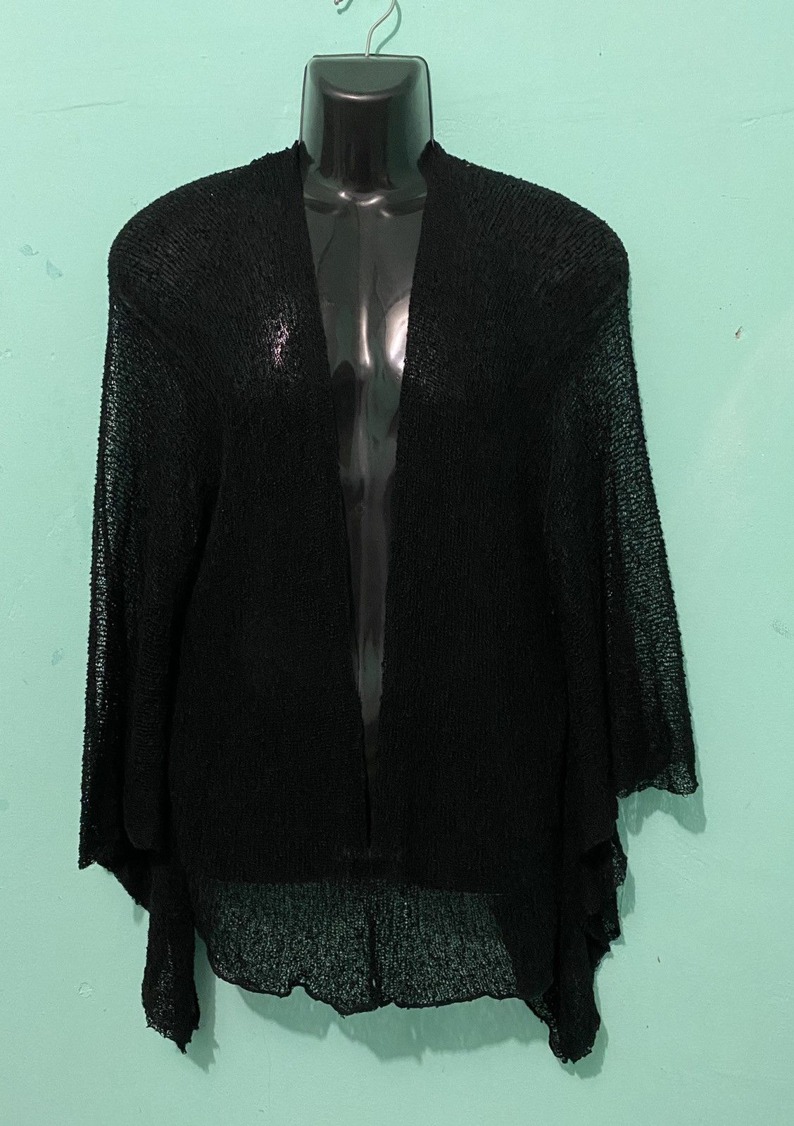 Other MALAIKA RAYON CROCHET NETTING WRAPPED CARDIGAN Size US M / EU 48-50 / 2 - 1 Thumbnail