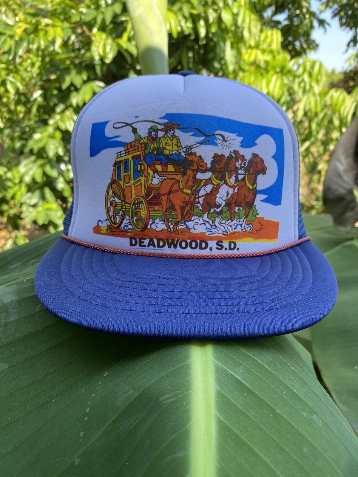 Deadwood Vintage DEADWOOD,S.D. Trucker Hat Snapback Size ONE SIZE - 2 Thumbnail