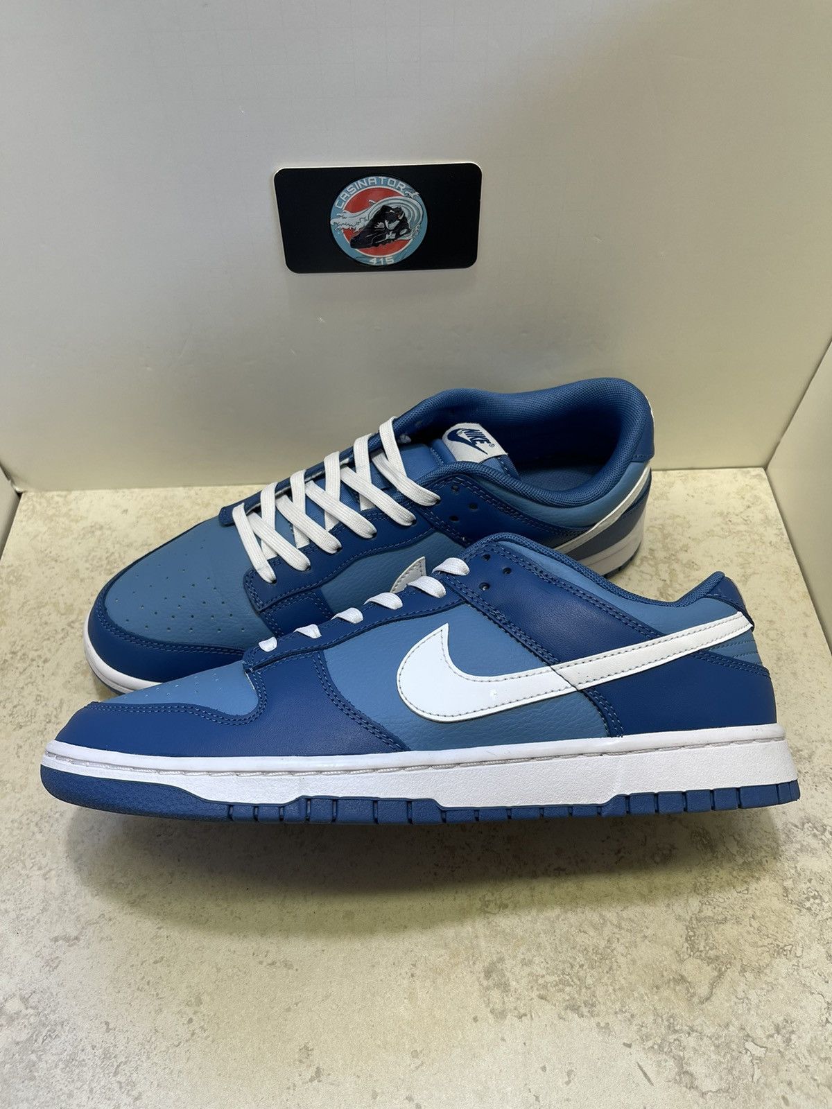 image of Nike Dunk Low Dark Marina Blue Size 11 Mens Shoes