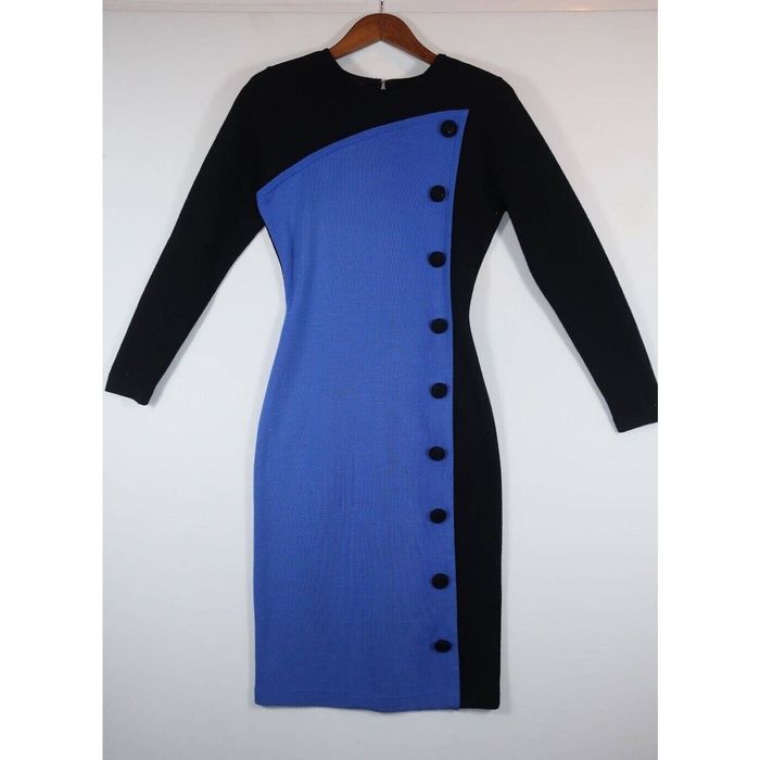 Other 80s 90s Andrea Jovine Avant Bodycon Wool Dress S | Grailed