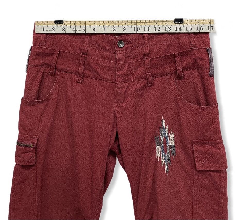 Japanese Brand × Native BEST! OILCAKE Embroidery Ortega Cargo Inspired By N.(N)ine Size US 32 / EU 48 - 6 Thumbnail