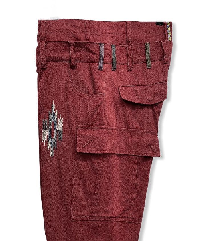 Japanese Brand × Native BEST! OILCAKE Embroidery Ortega Cargo Inspired By N.(N)ine Size US 32 / EU 48 - 3 Thumbnail