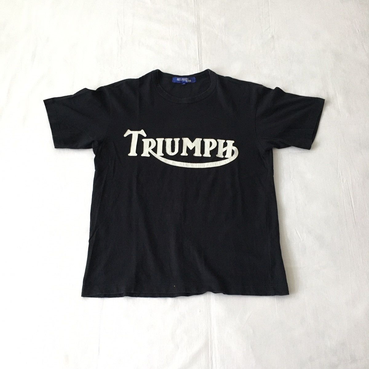 Triump Leather Patched Tee Junya Watanabe Comme Des Garcons