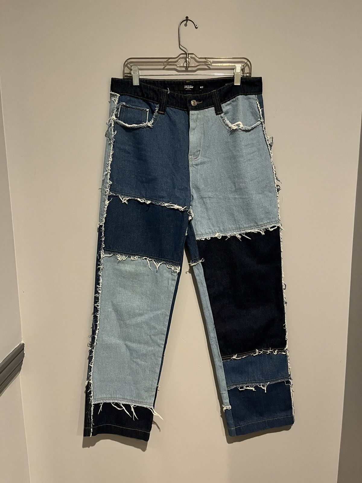 Jaded London patchwork denim