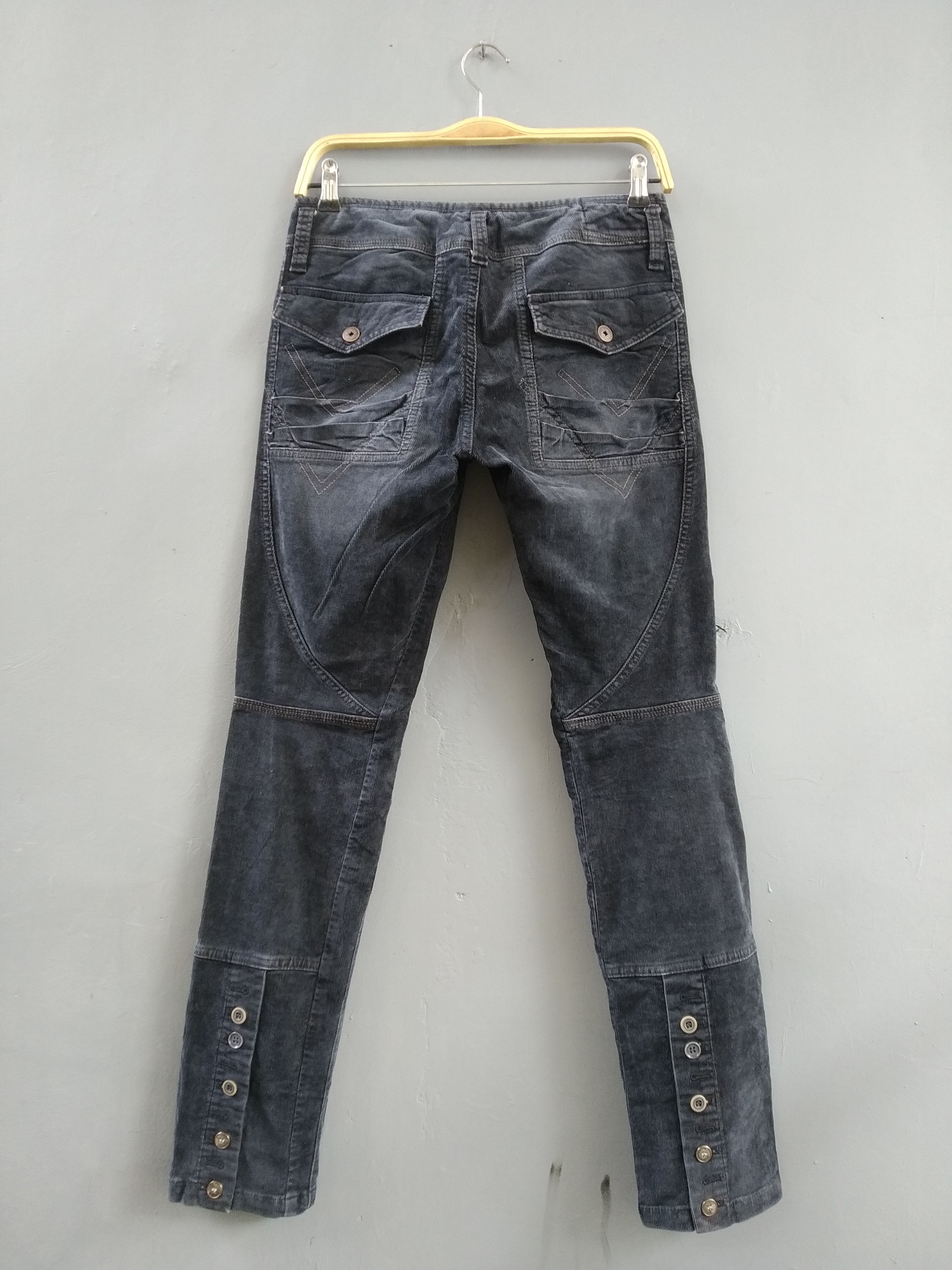 Marithe + Francois Girbaud Marithe Francois Girbaud biker corduroy pants Size 29" - 2 Thumbnail