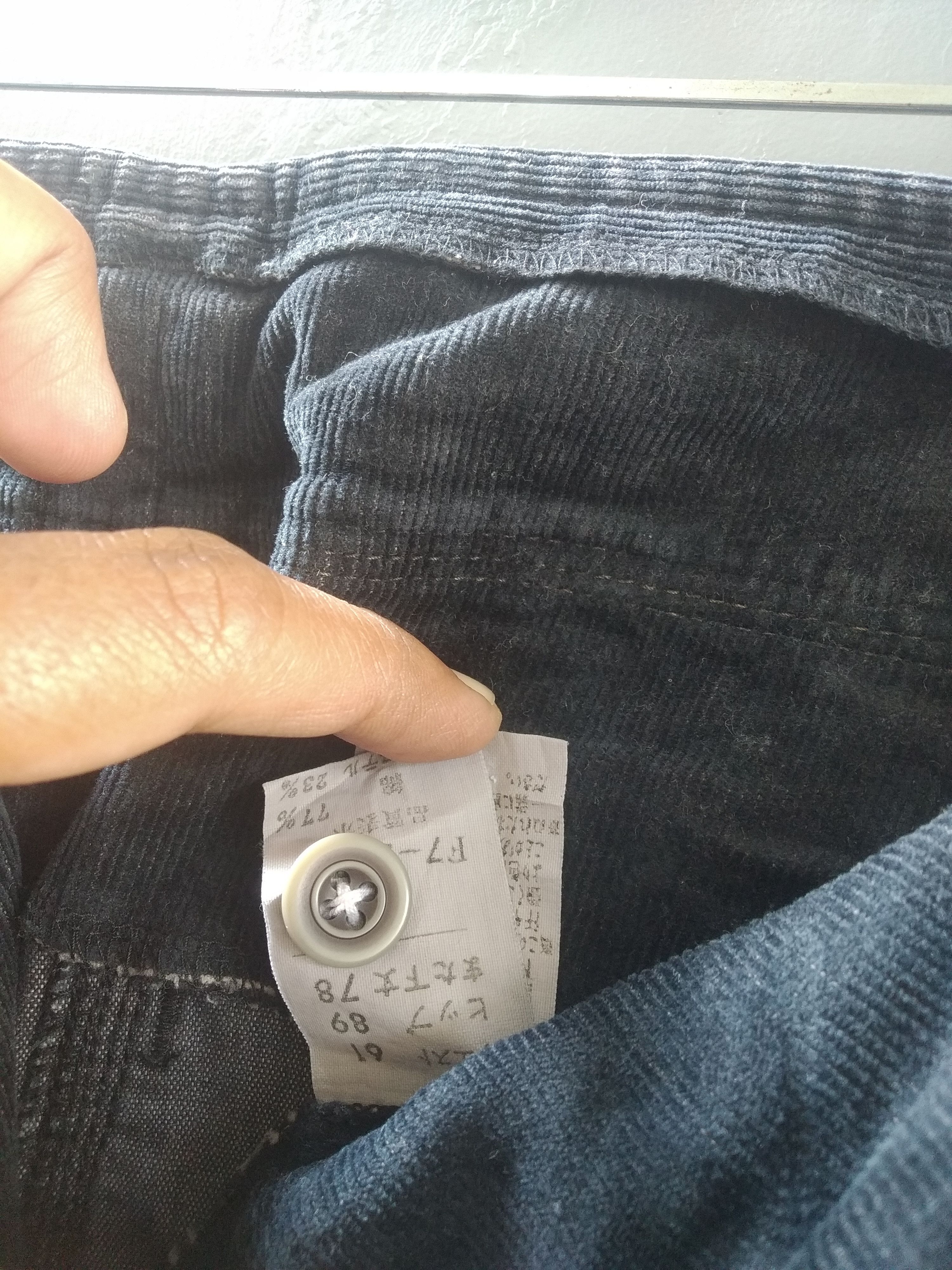 Marithe + Francois Girbaud Marithe Francois Girbaud biker corduroy pants Size 29" - 7 Thumbnail