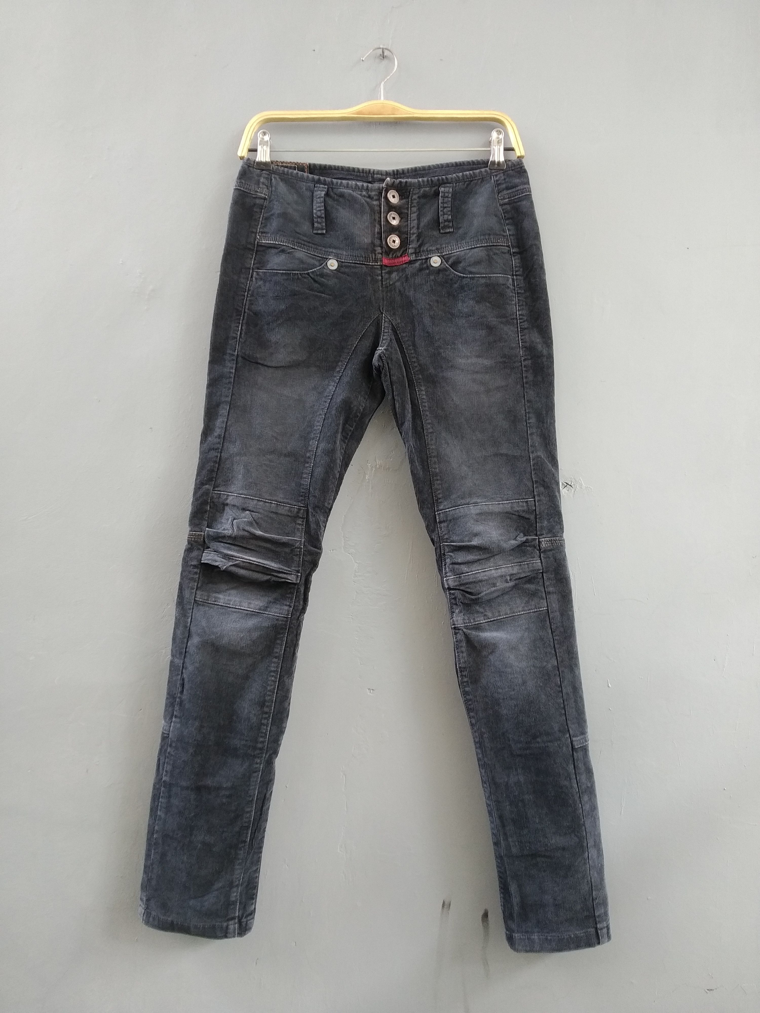 Marithe + Francois Girbaud Marithe Francois Girbaud biker corduroy pants Size 29" - 1 Thumbnail
