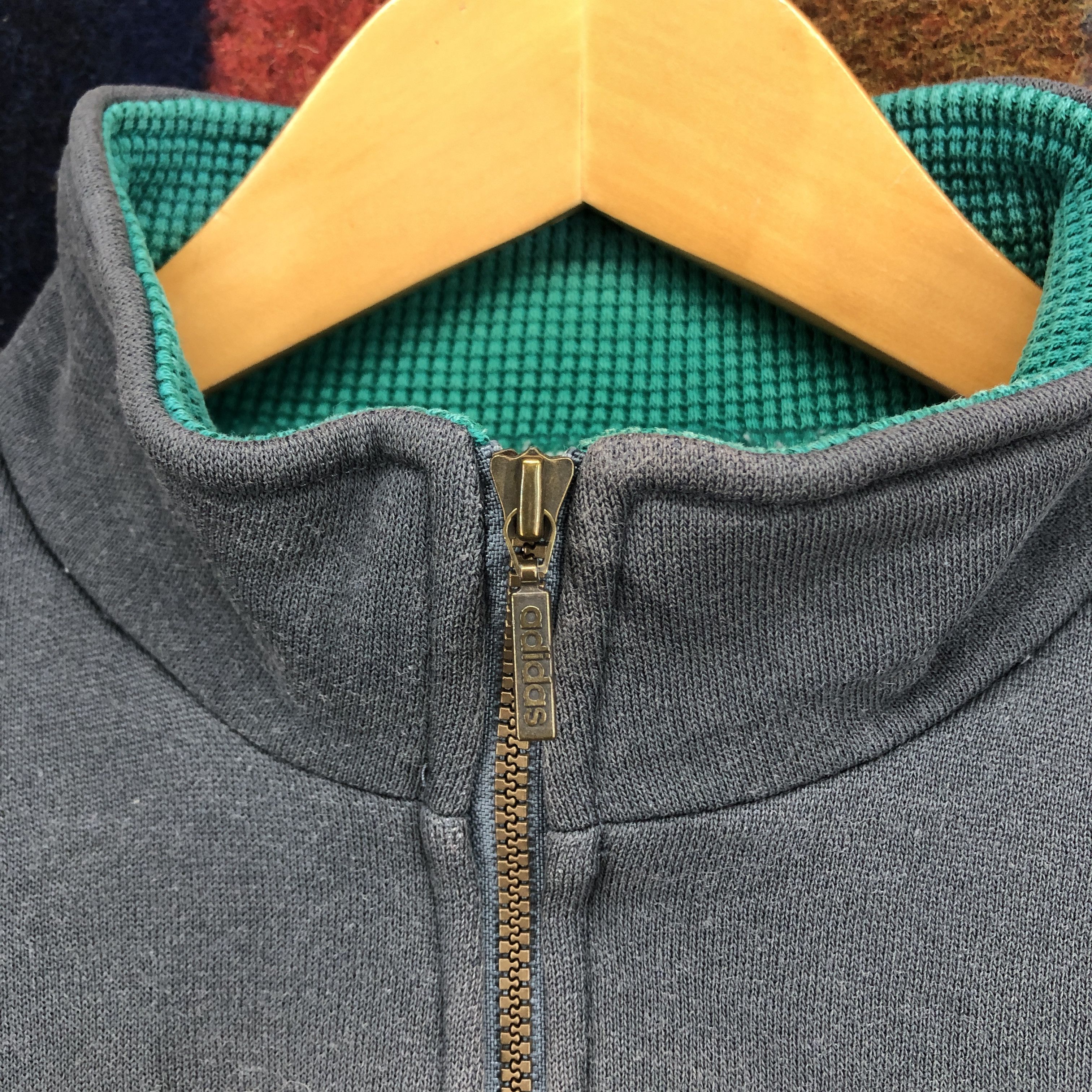 Adidas ADIDAS TRIFOIL Zip Ups Sweatshirt #0676/AC Size US M / EU 48-50 / 2 - 3 Thumbnail