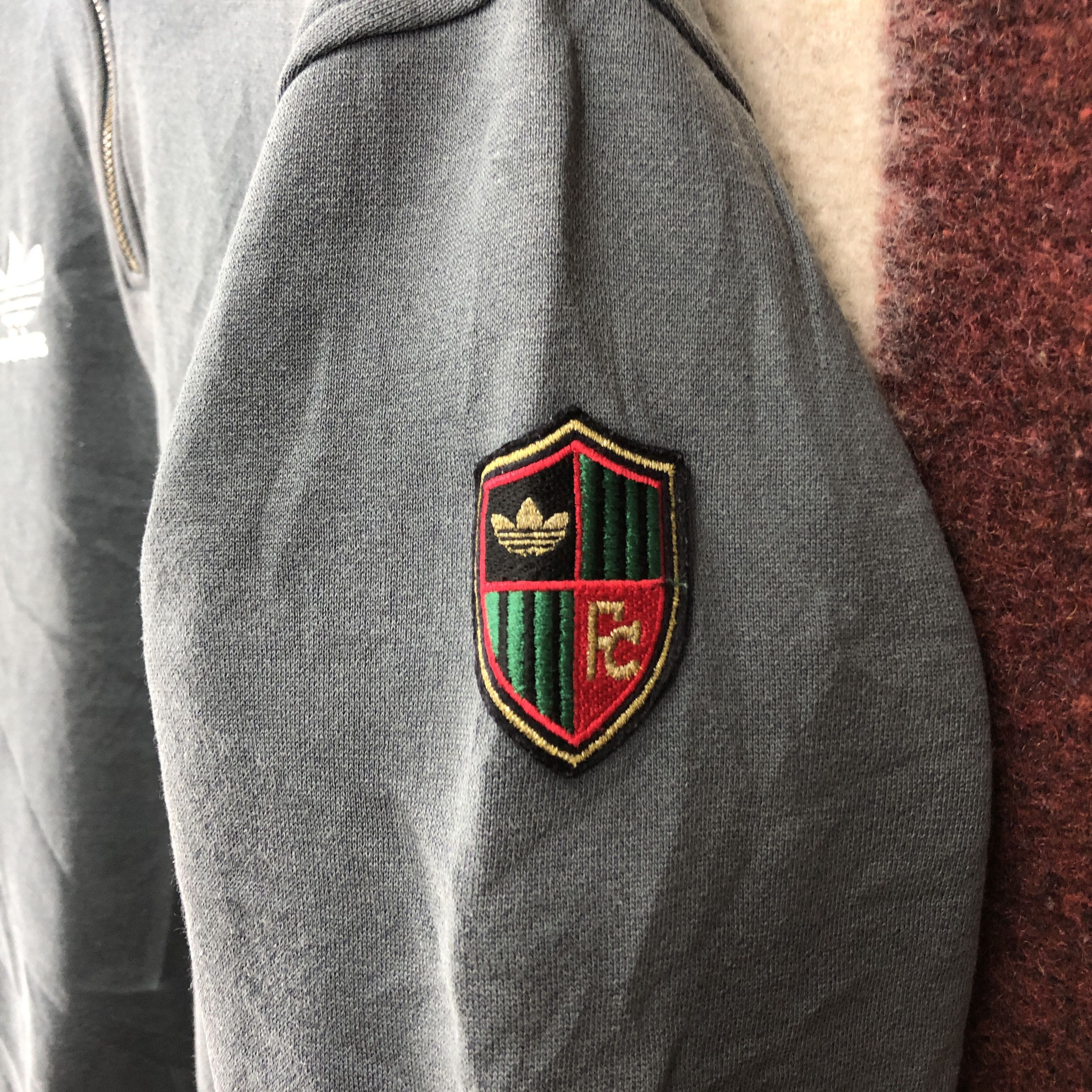 Adidas ADIDAS TRIFOIL Zip Ups Sweatshirt #0676/AC Size US M / EU 48-50 / 2 - 4 Thumbnail