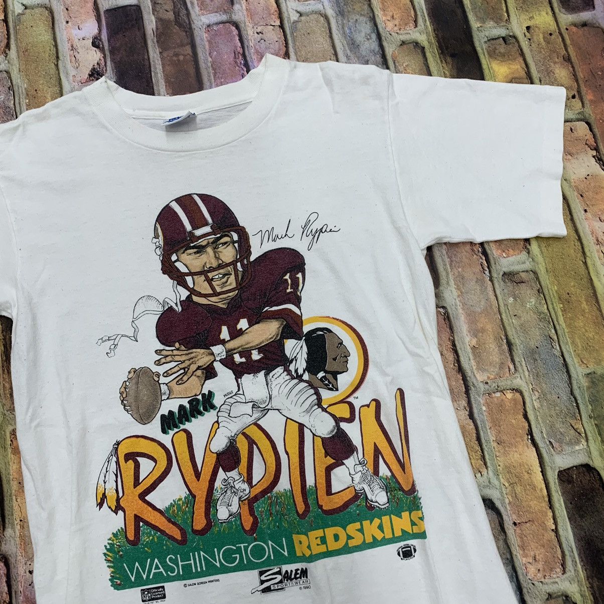 NFL × Salem Sportswear × Vintage Vintage Mark Rypien tee Size US S / EU 44-46 / 1 - 3 Thumbnail