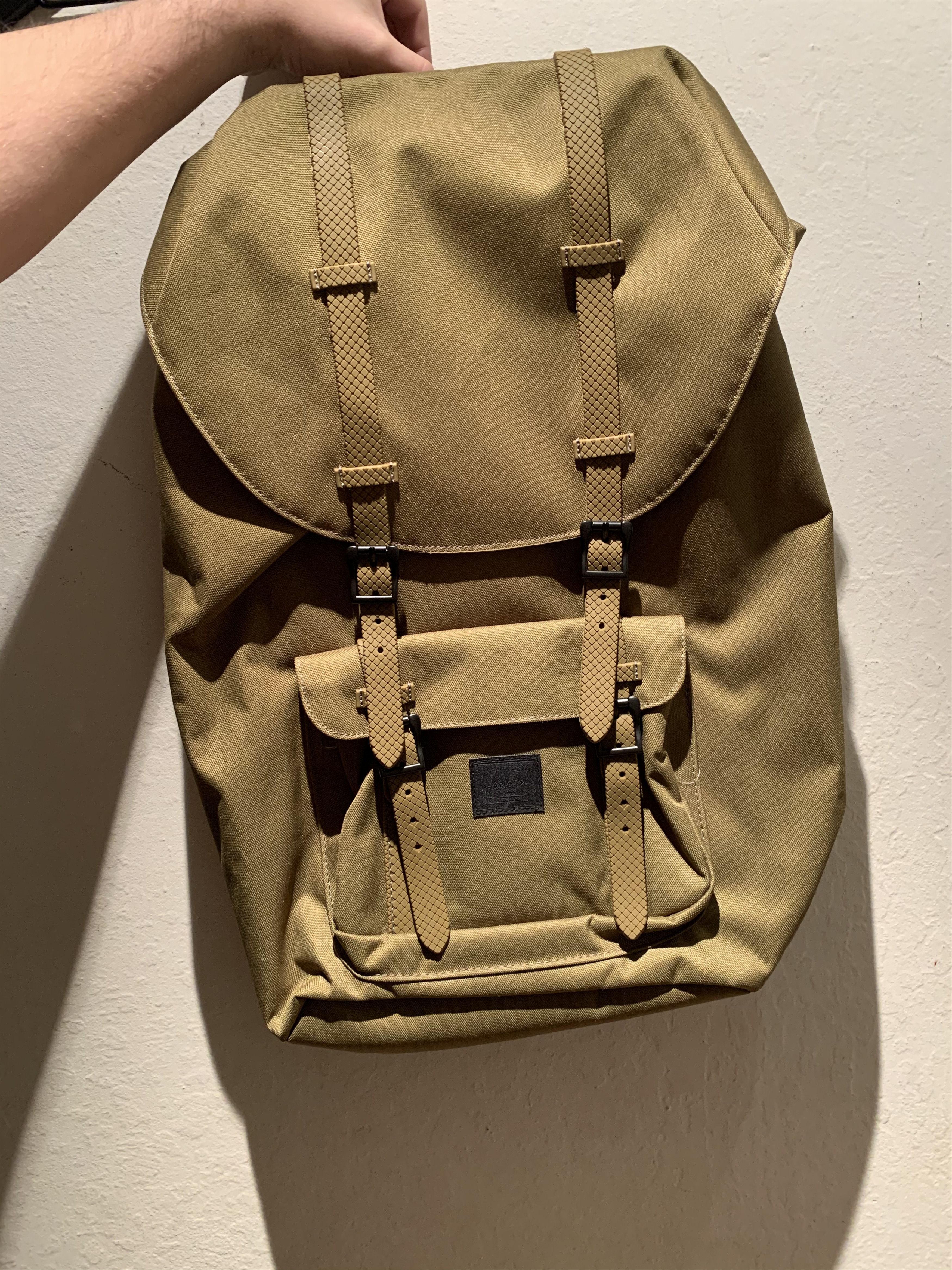 Herschel Supply Co. *RARE* Herschel Rubberized Magnetic Strap Backpack Size ONE SIZE - 1 Thumbnail