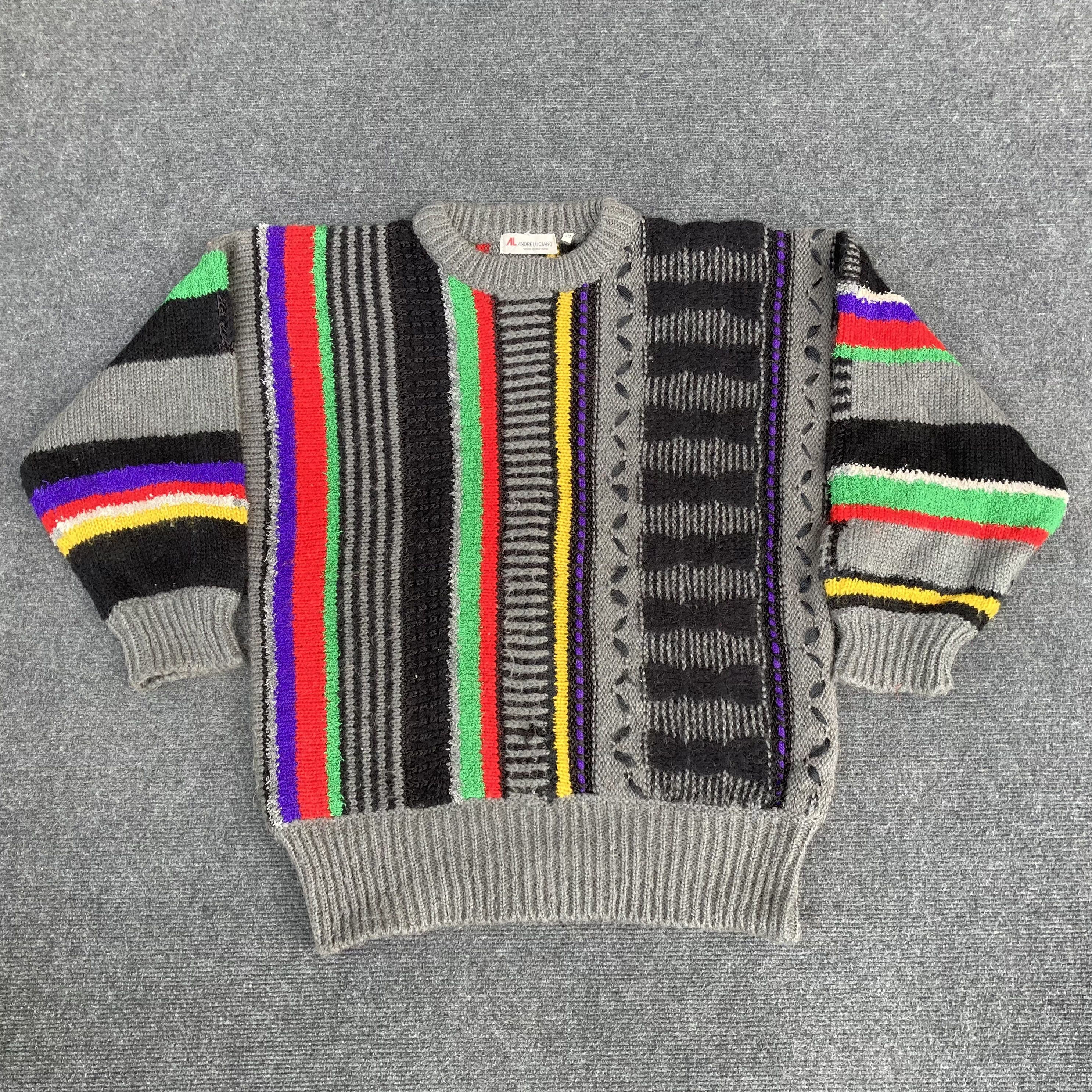Vtg Andre Luciano 90s Long Sleeve AndreLuciano Sweatshirt