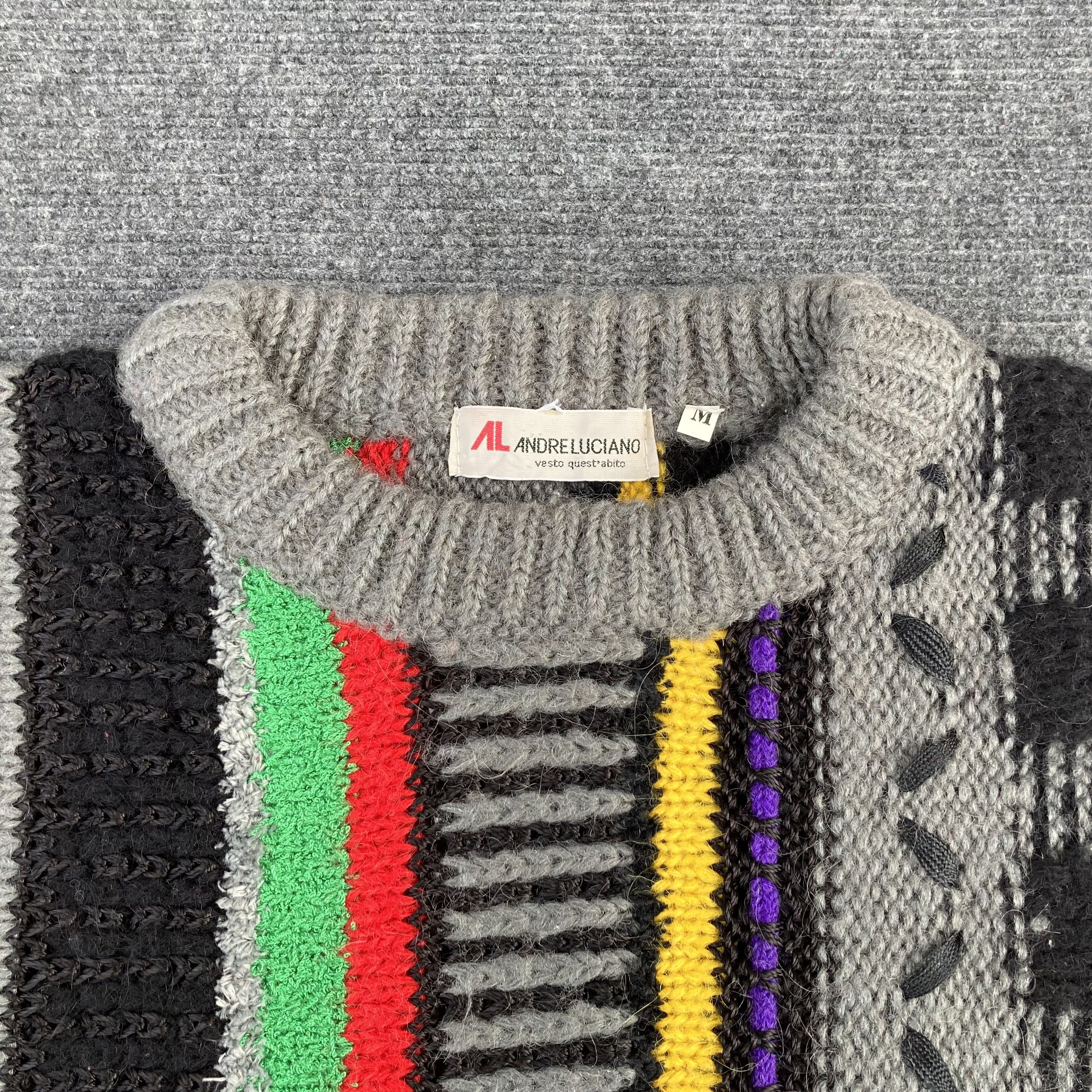 Vtg Andre Luciano 90s Long Sleeve AndreLuciano Sweatshirt