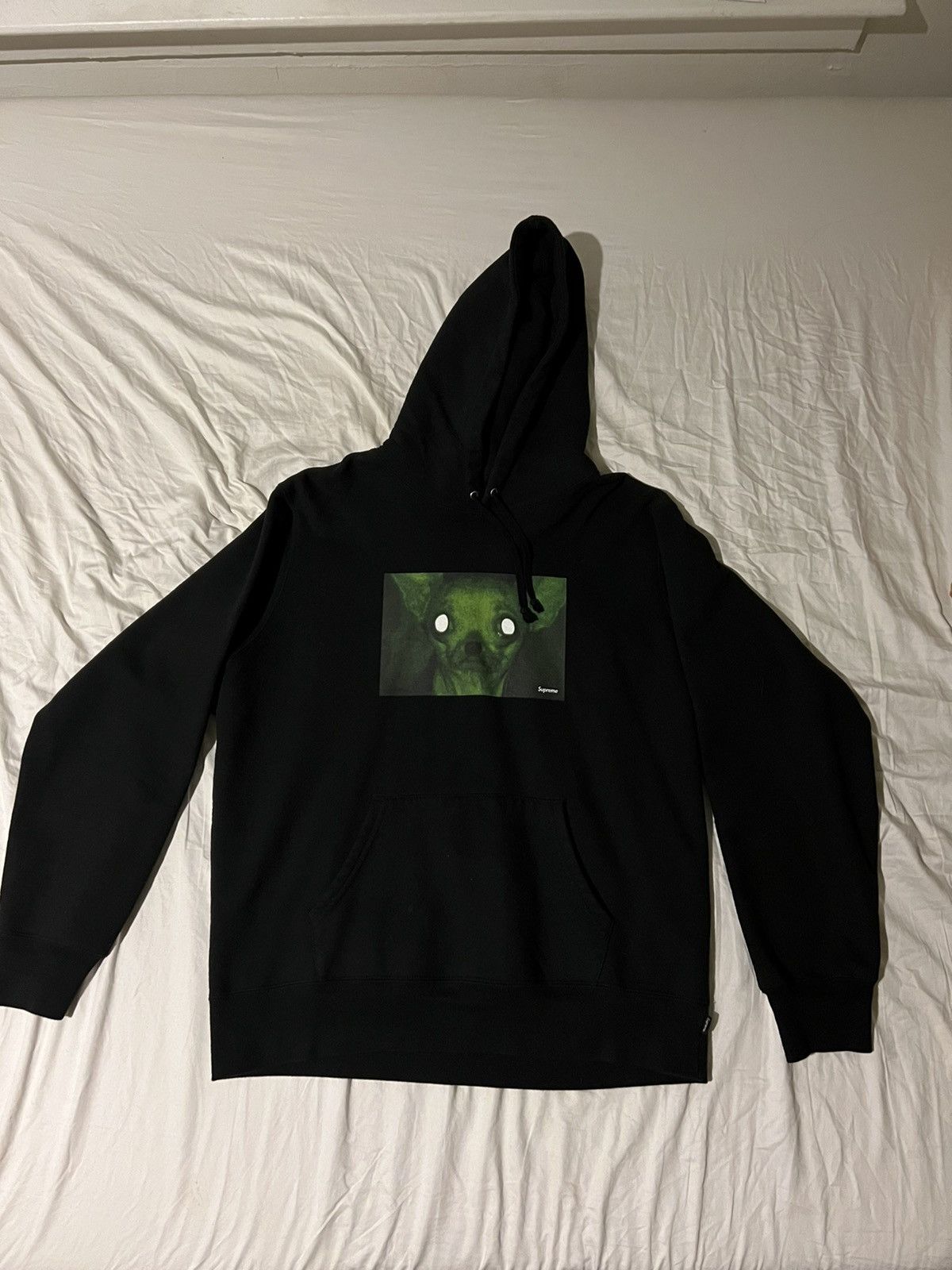 Supreme Supreme x Chris Cunningham- Rubber Johnny hoodie | Grailed