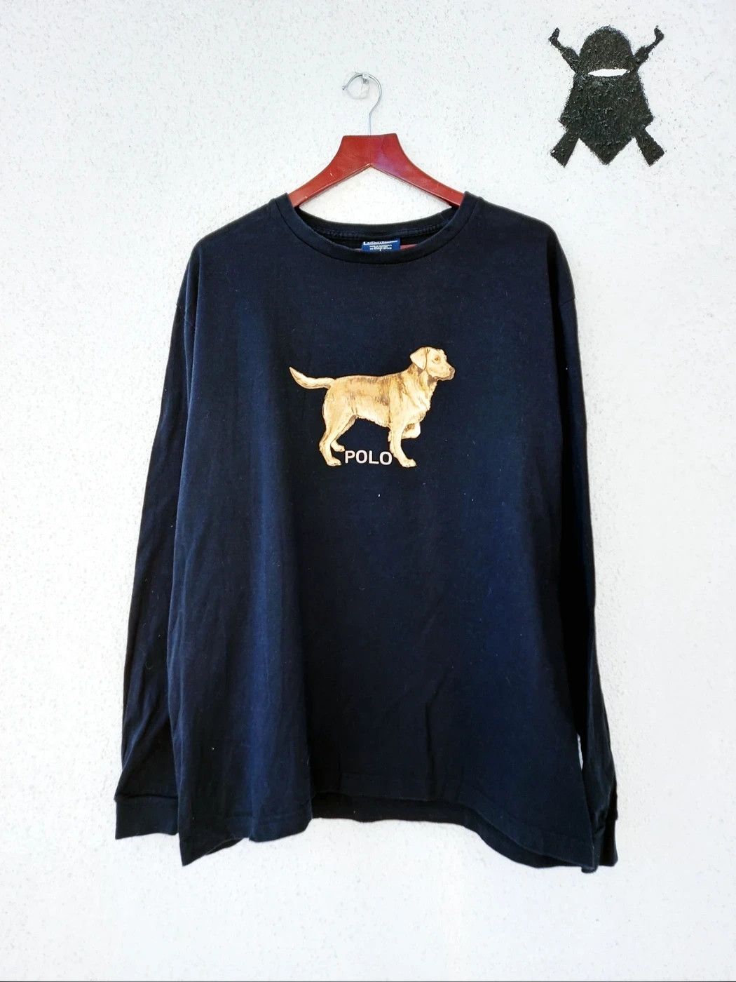 VINTAGE POLO SPORT RALPH LAUREN LONGSLEEVE L LARGE