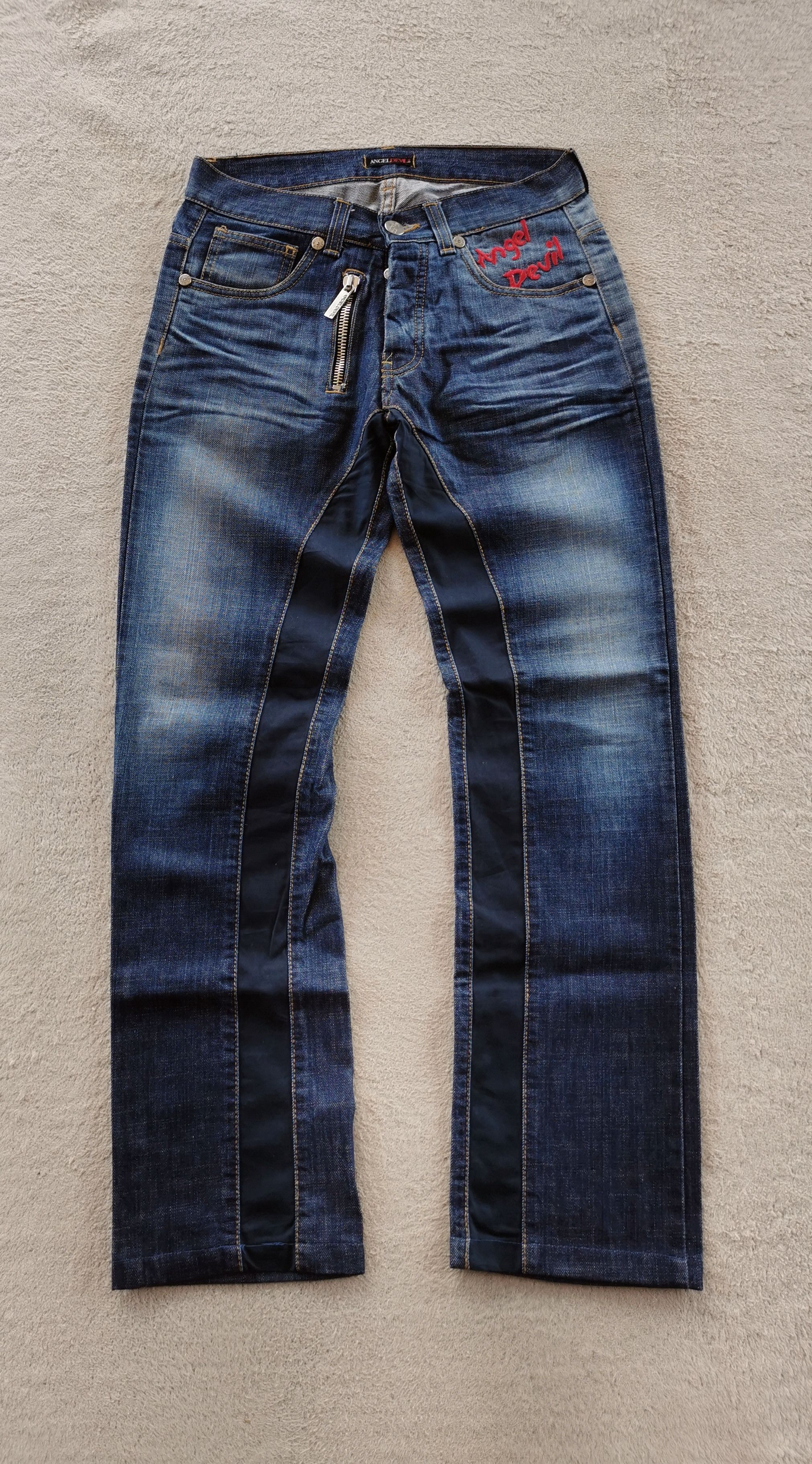 Jean Angel Devil Italy Jeans Size US 29 - 1 Thumbnail