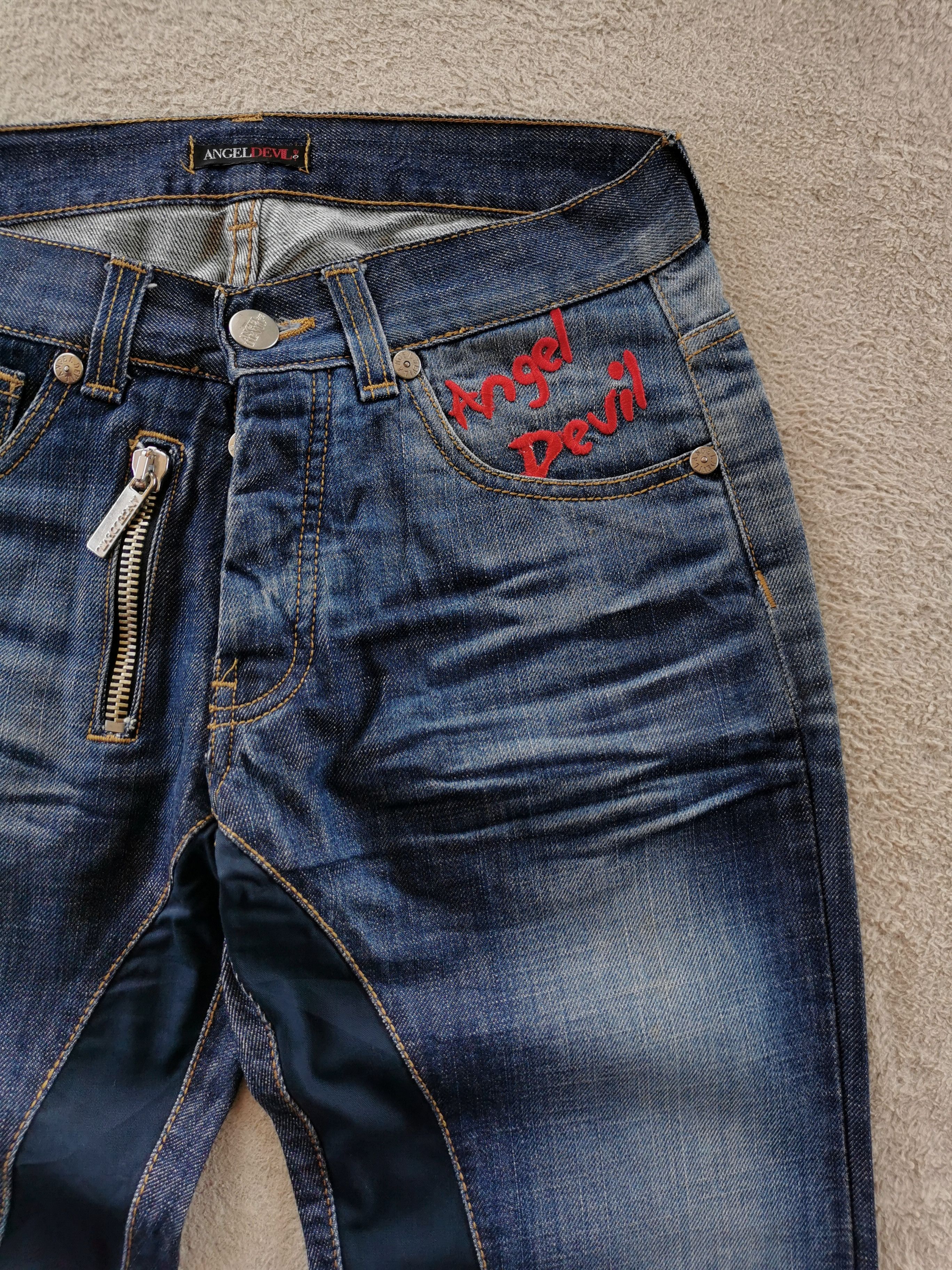 Jean Angel Devil Italy Jeans Size US 29 - 2 Thumbnail