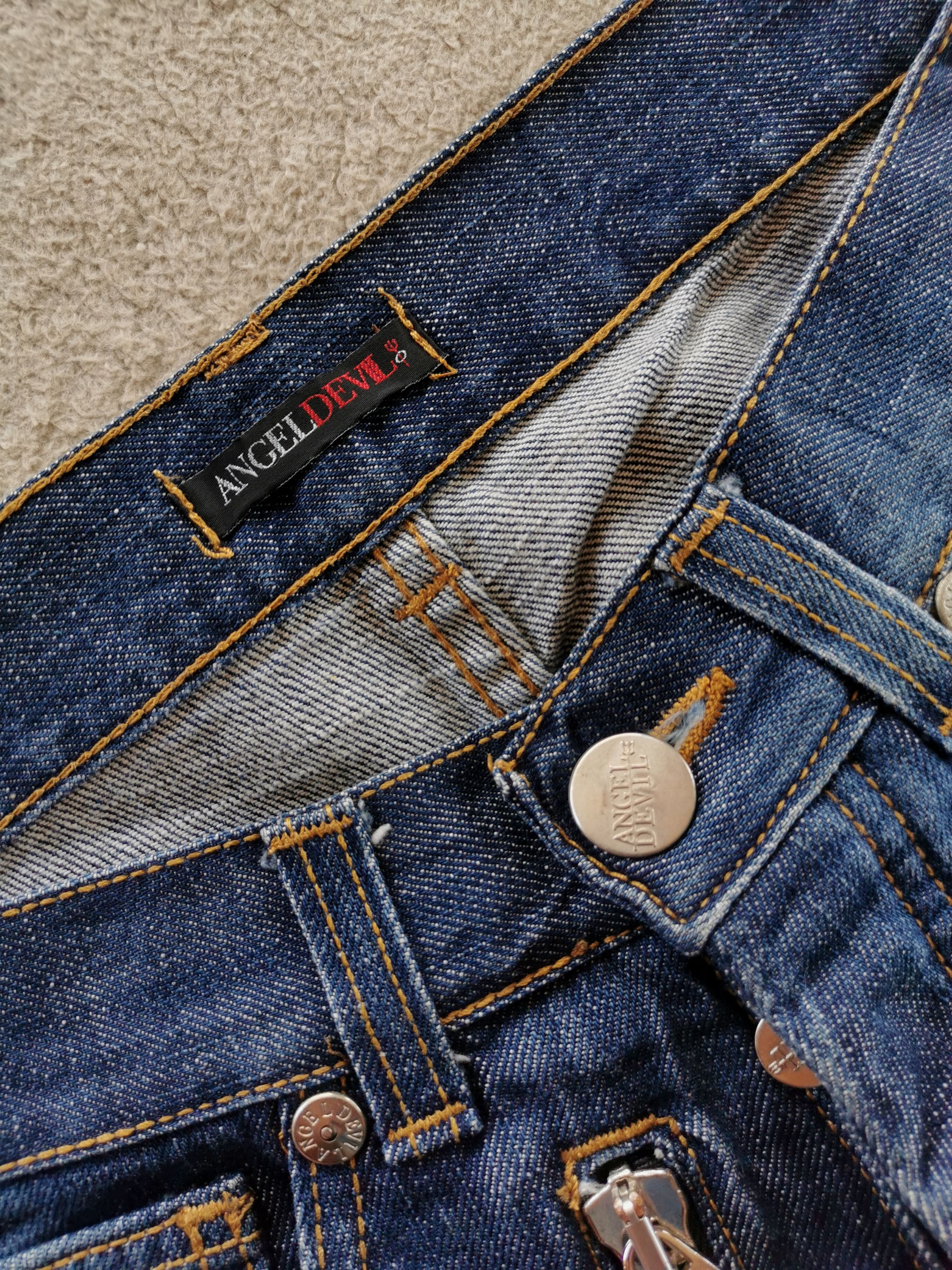 Jean Angel Devil Italy Jeans Size US 29 - 7 Thumbnail