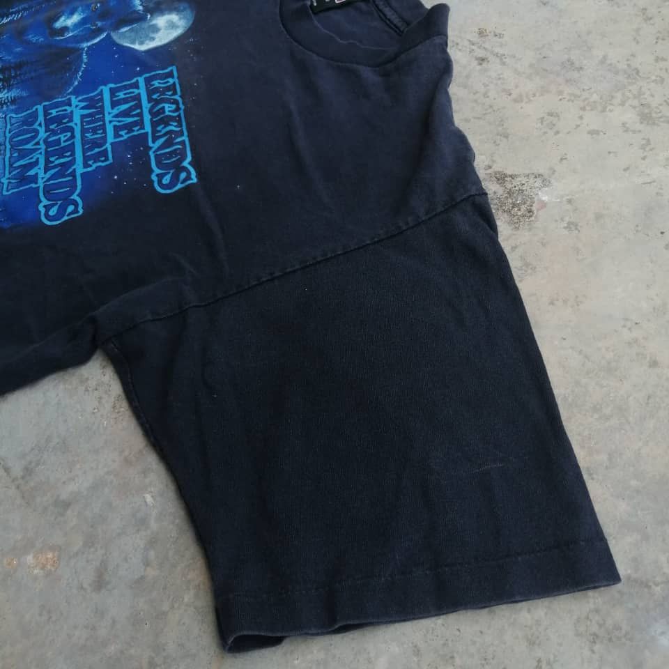 Harley Davidson × Vintage Vintage 1995 Harley Davidson Tees Faded Black Size US L / EU 52-54 / 3 - 10 Thumbnail