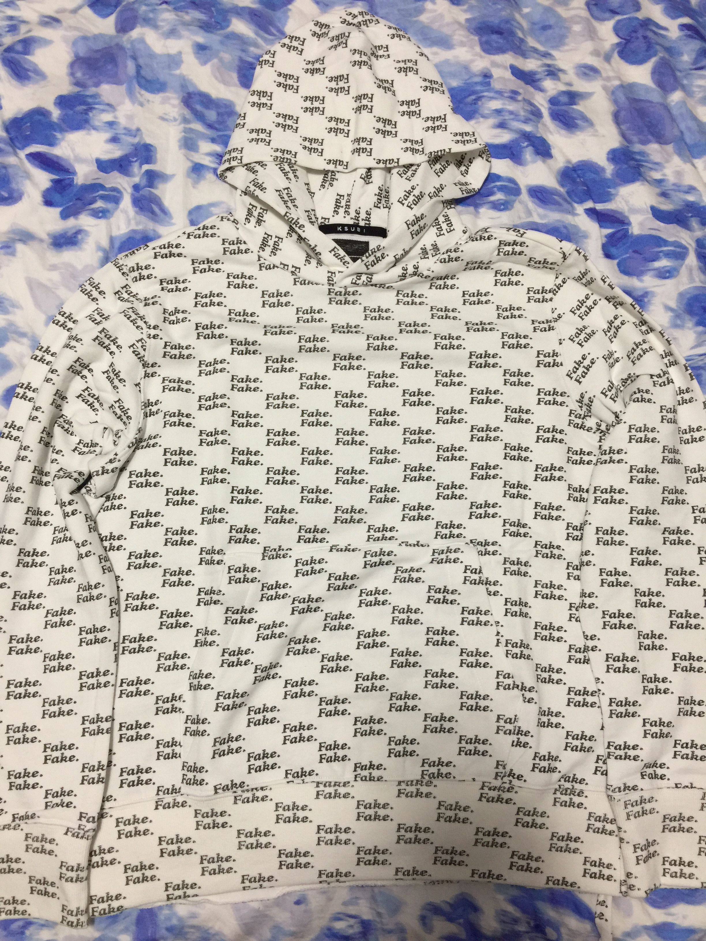 Limited Edition Fake Fake Hooded Sweatshirt Heavyweight