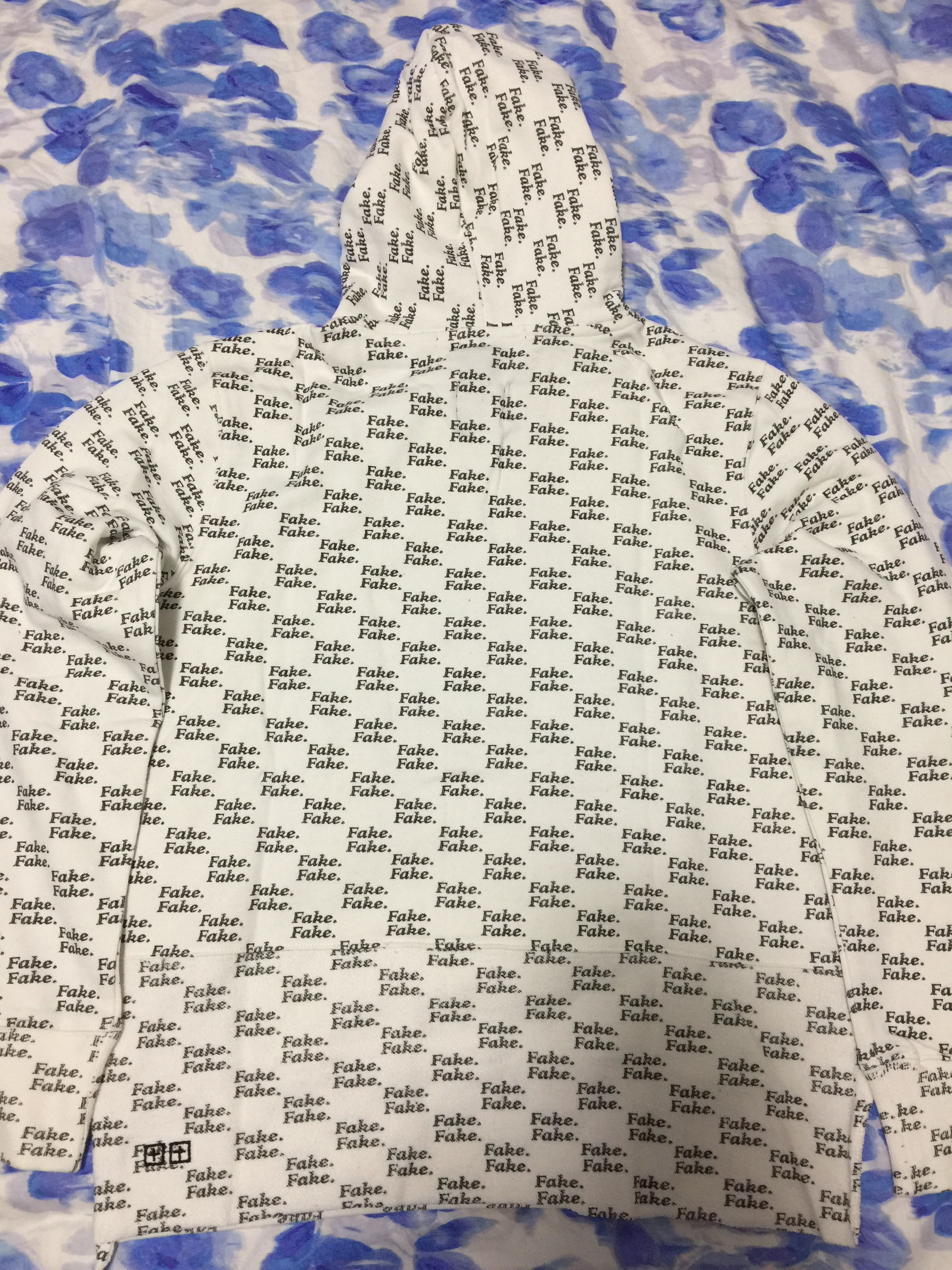 Limited Edition Fake Fake Hooded Sweatshirt Heavyweight
