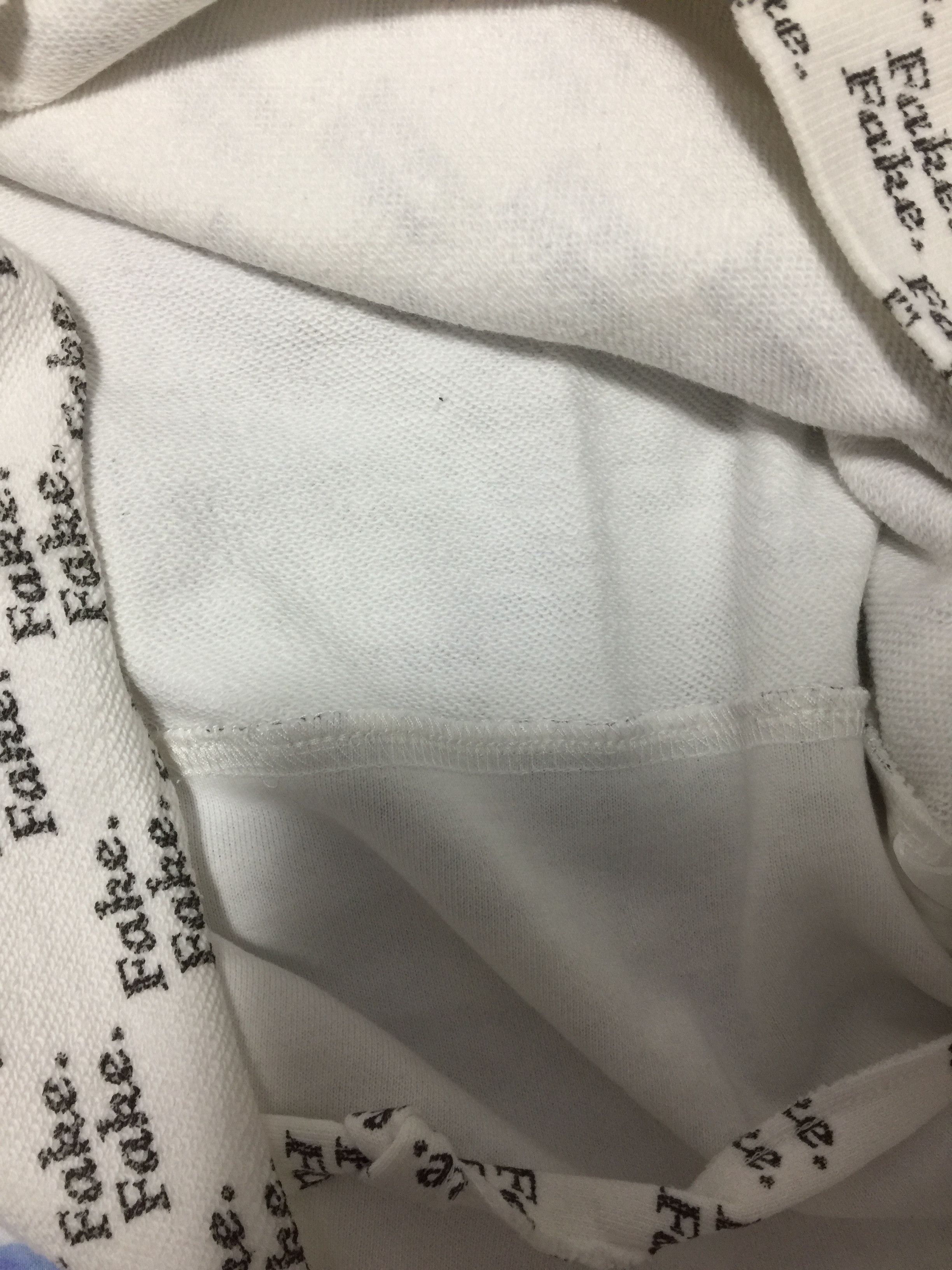 Limited Edition Fake Fake Hooded Sweatshirt Heavyweight