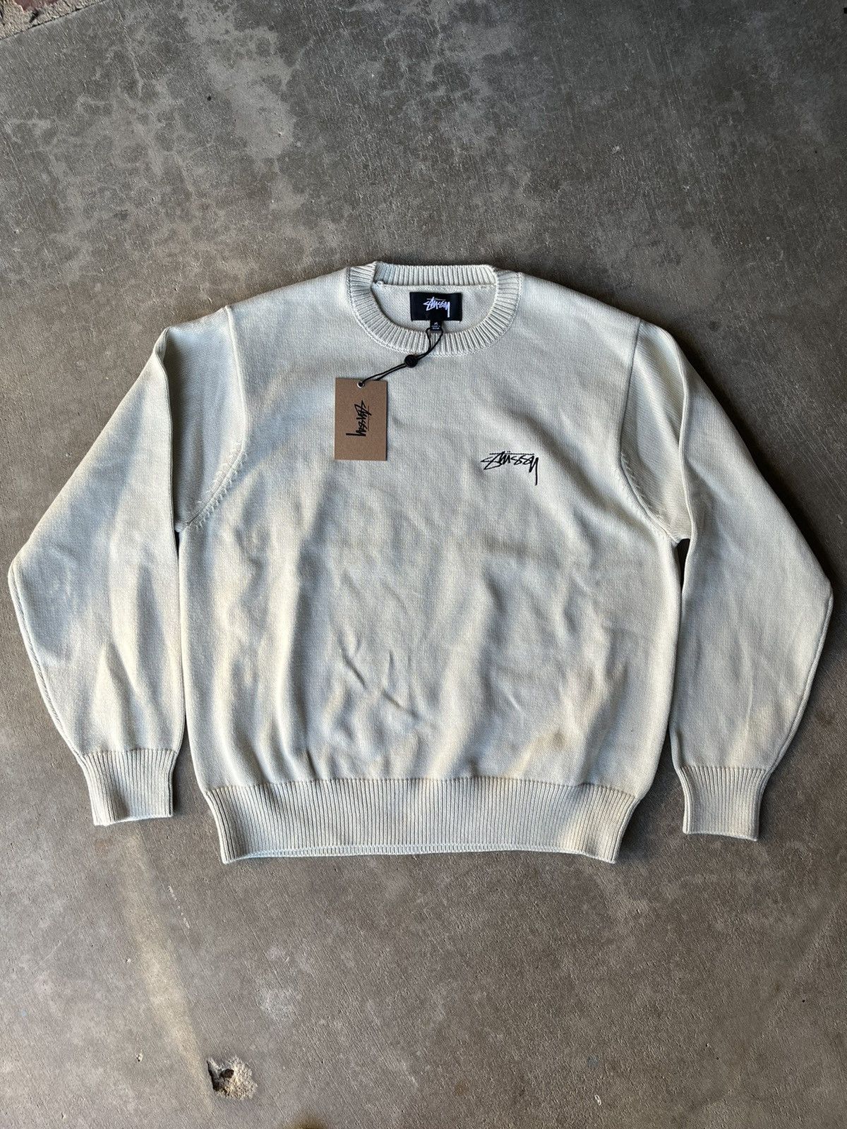 Stussy Stussy Care Label Knit Sweater | Grailed