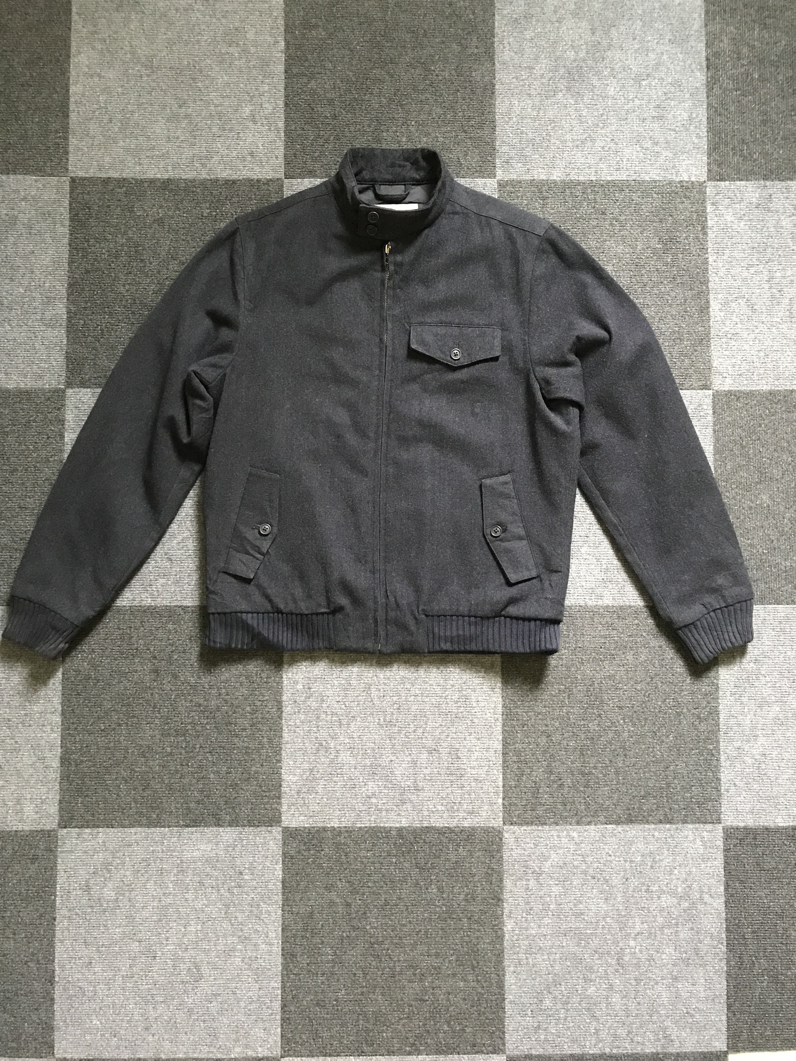 Designer × Margaret Howell 💥DESIGNER💥JW2 MARGARETT HOWELL Light Wool Bomber Jacket Size US L / EU 52-54 / 3 - 2 Thumbnail