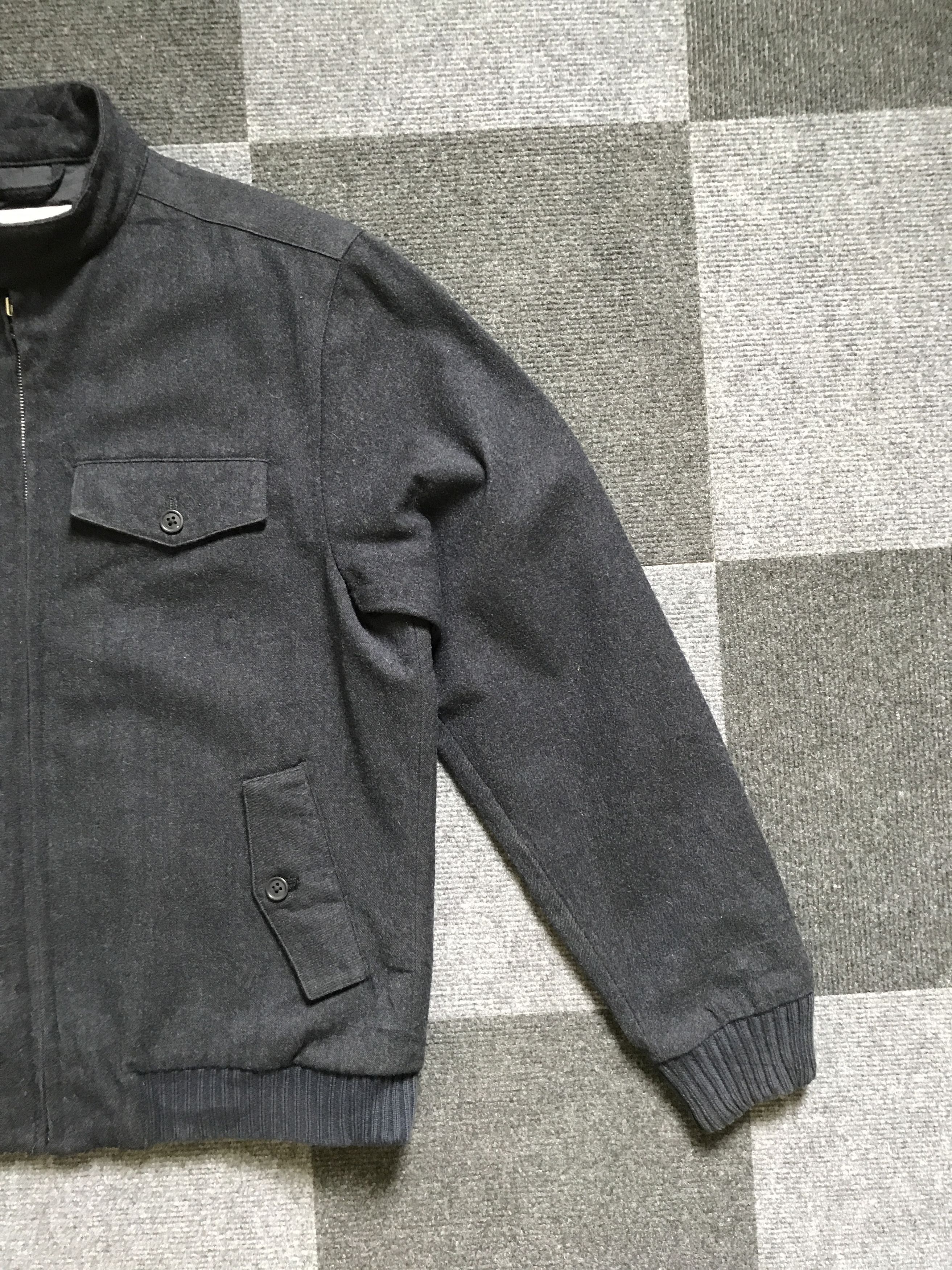 Designer × Margaret Howell 💥DESIGNER💥JW2 MARGARETT HOWELL Light Wool Bomber Jacket Size US L / EU 52-54 / 3 - 3 Thumbnail