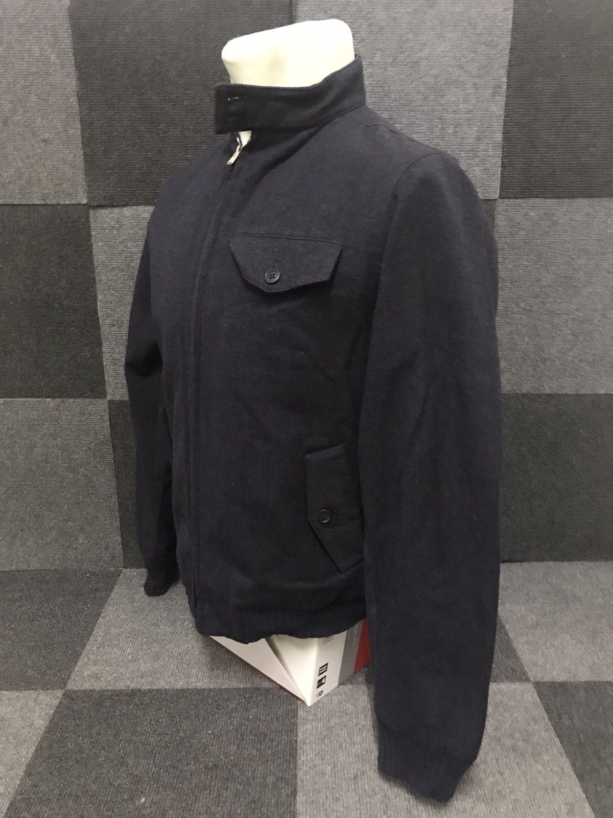 Designer × Margaret Howell 💥DESIGNER💥JW2 MARGARETT HOWELL Light Wool Bomber Jacket Size US L / EU 52-54 / 3 - 19 Thumbnail