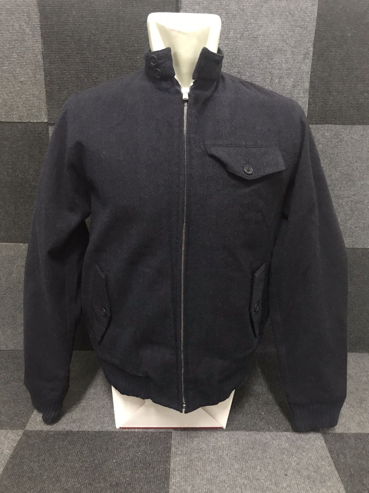 Designer × Margaret Howell 💥DESIGNER💥JW2 MARGARETT HOWELL Light Wool Bomber Jacket Size US L / EU 52-54 / 3 - 20 Thumbnail