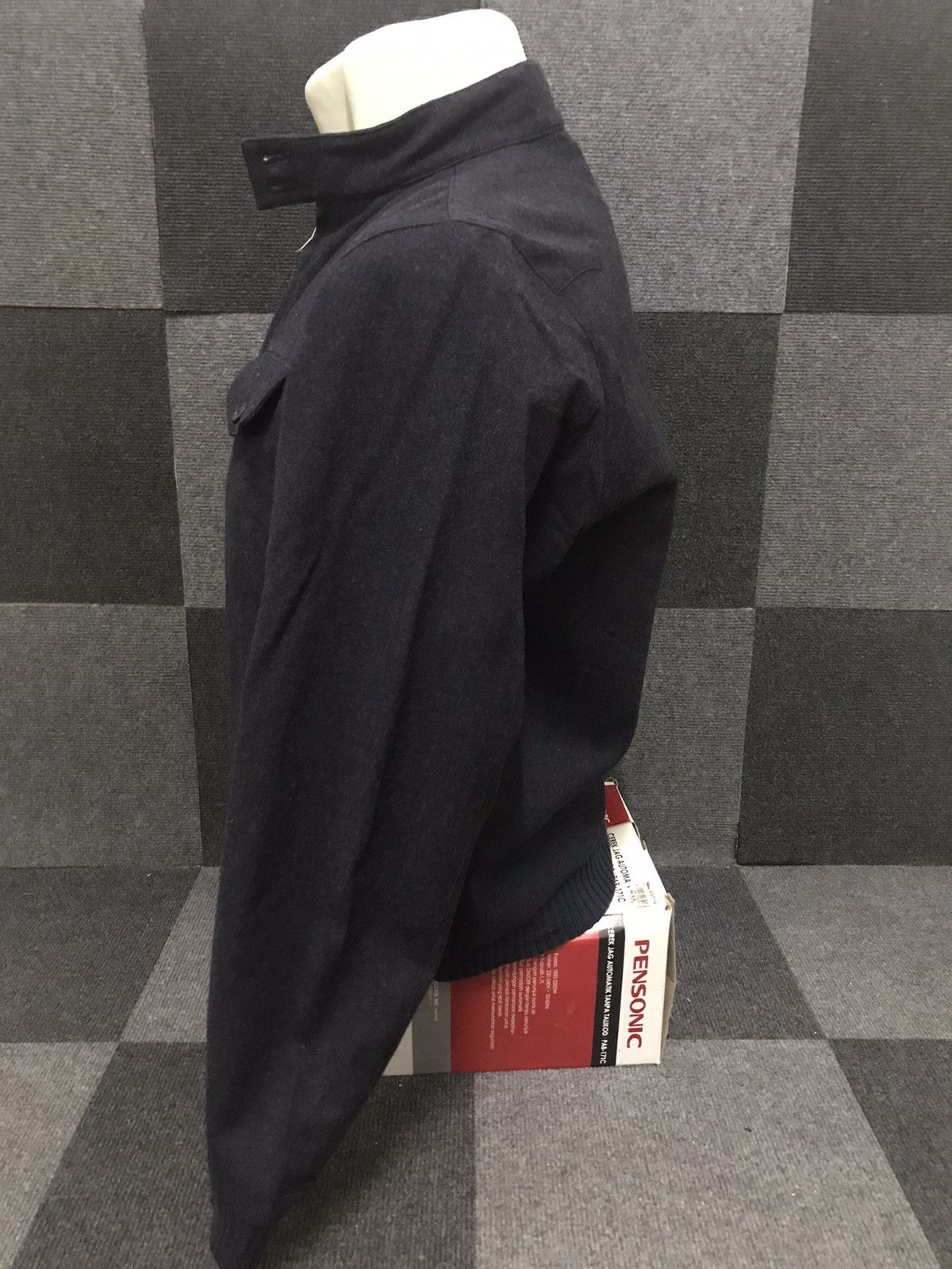 Designer × Margaret Howell 💥DESIGNER💥JW2 MARGARETT HOWELL Light Wool Bomber Jacket Size US L / EU 52-54 / 3 - 18 Thumbnail