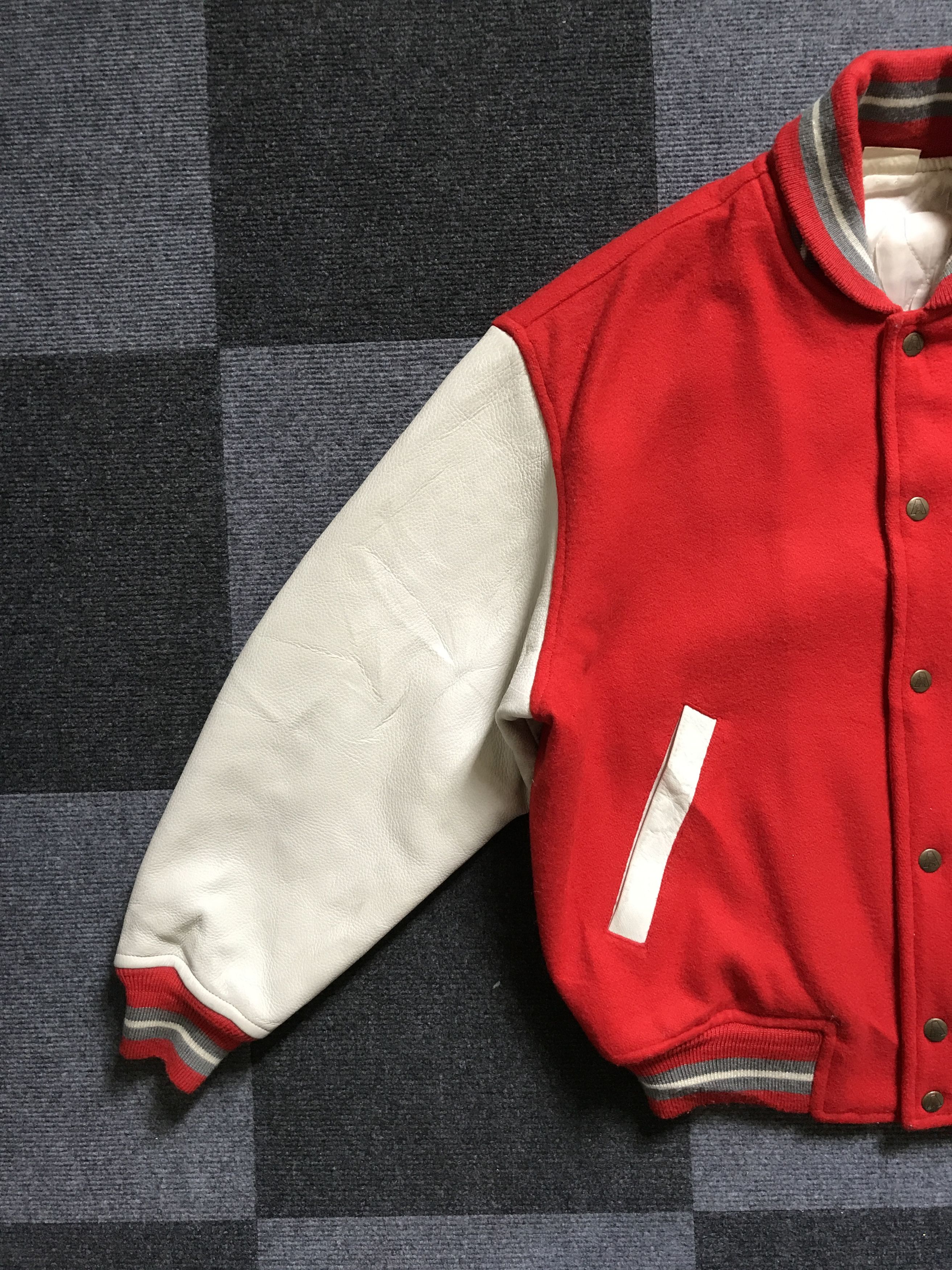 Japanese Brand JW3 Vintage ALPHA CUBIC RACING TEAM Japan Varsity Jacket Size US S / EU 44-46 / 1 - 8 Thumbnail