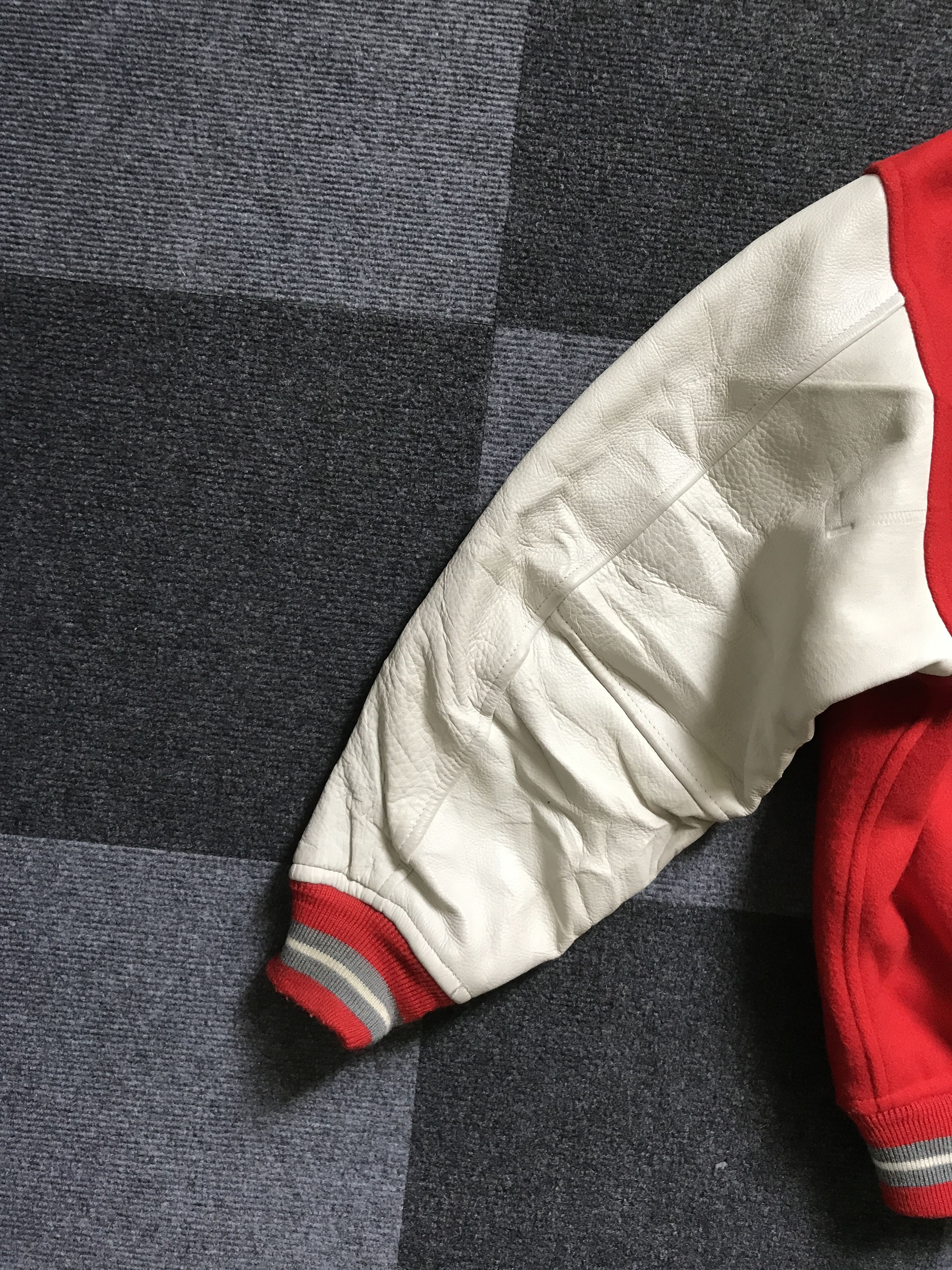 Japanese Brand JW3 Vintage ALPHA CUBIC RACING TEAM Japan Varsity Jacket Size US S / EU 44-46 / 1 - 14 Thumbnail